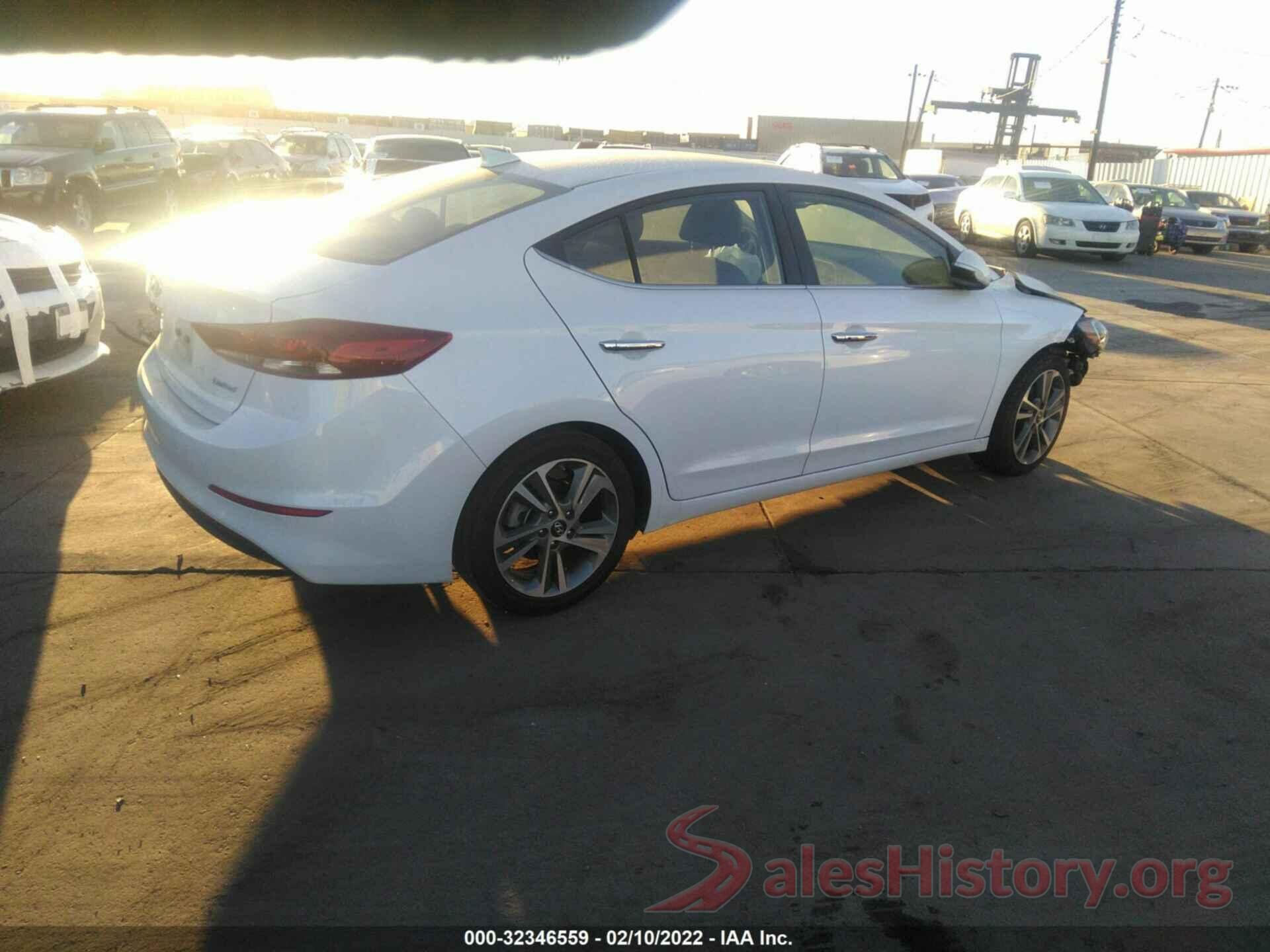 5NPD84LFXHH168258 2017 HYUNDAI ELANTRA