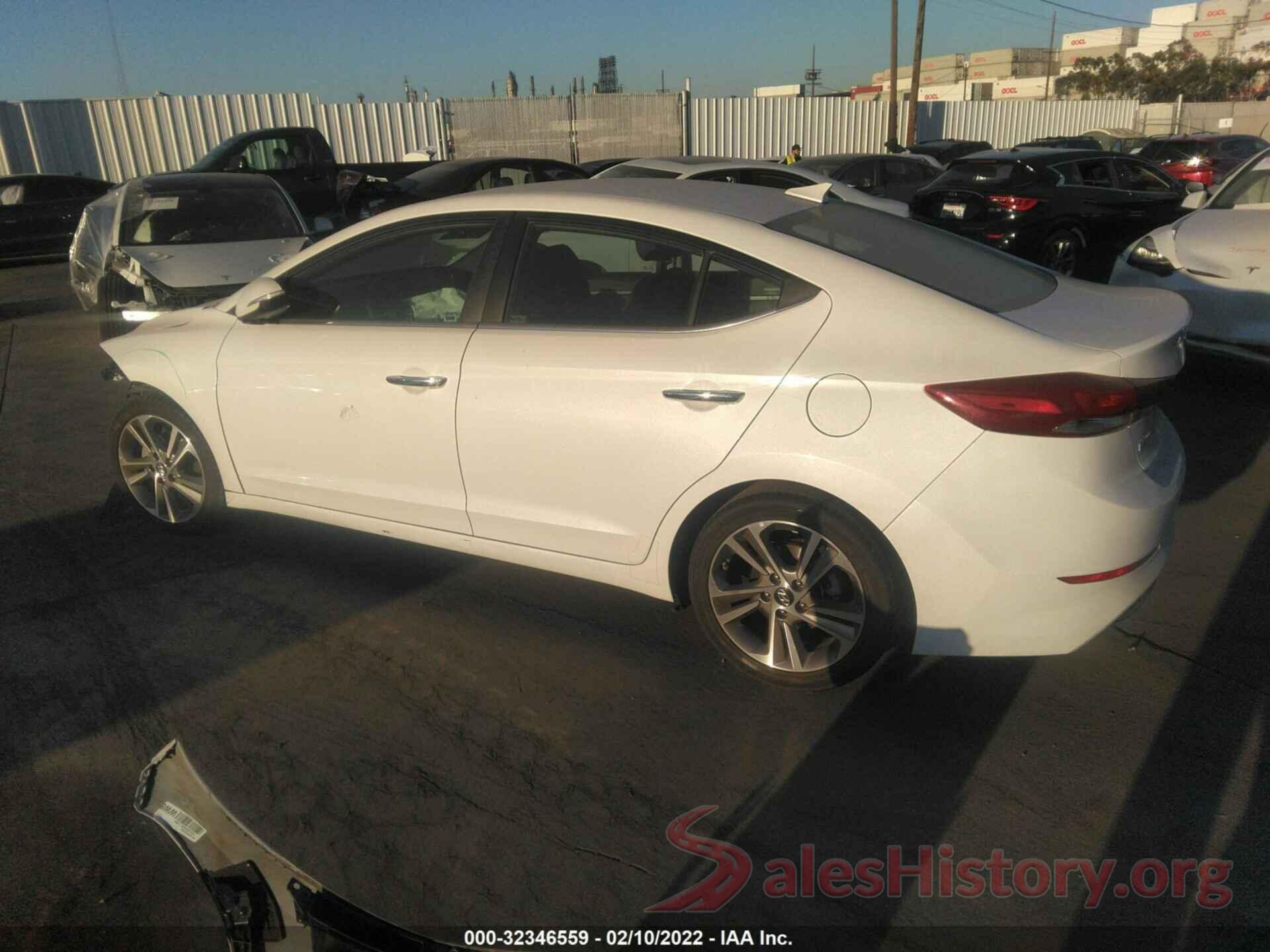 5NPD84LFXHH168258 2017 HYUNDAI ELANTRA