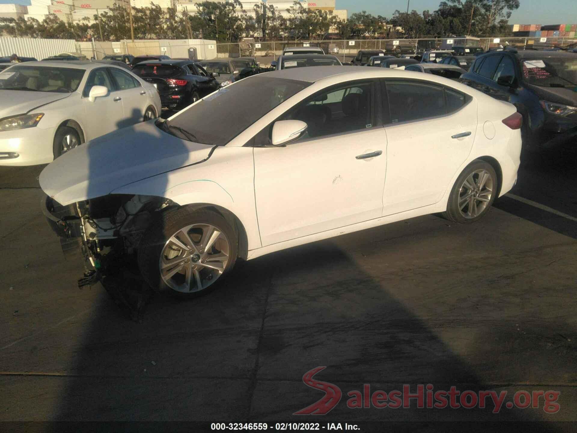 5NPD84LFXHH168258 2017 HYUNDAI ELANTRA