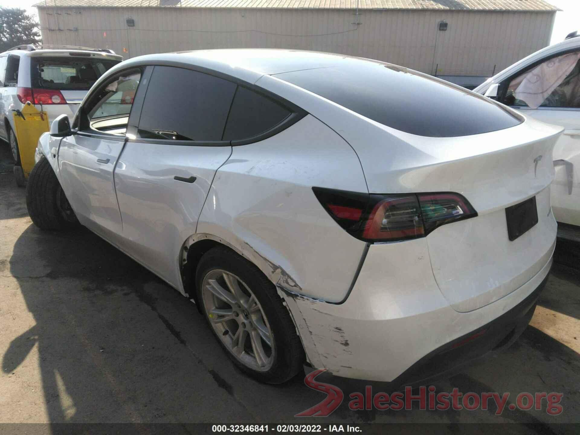 5YJYGAEE3MF297555 2021 TESLA MODEL Y