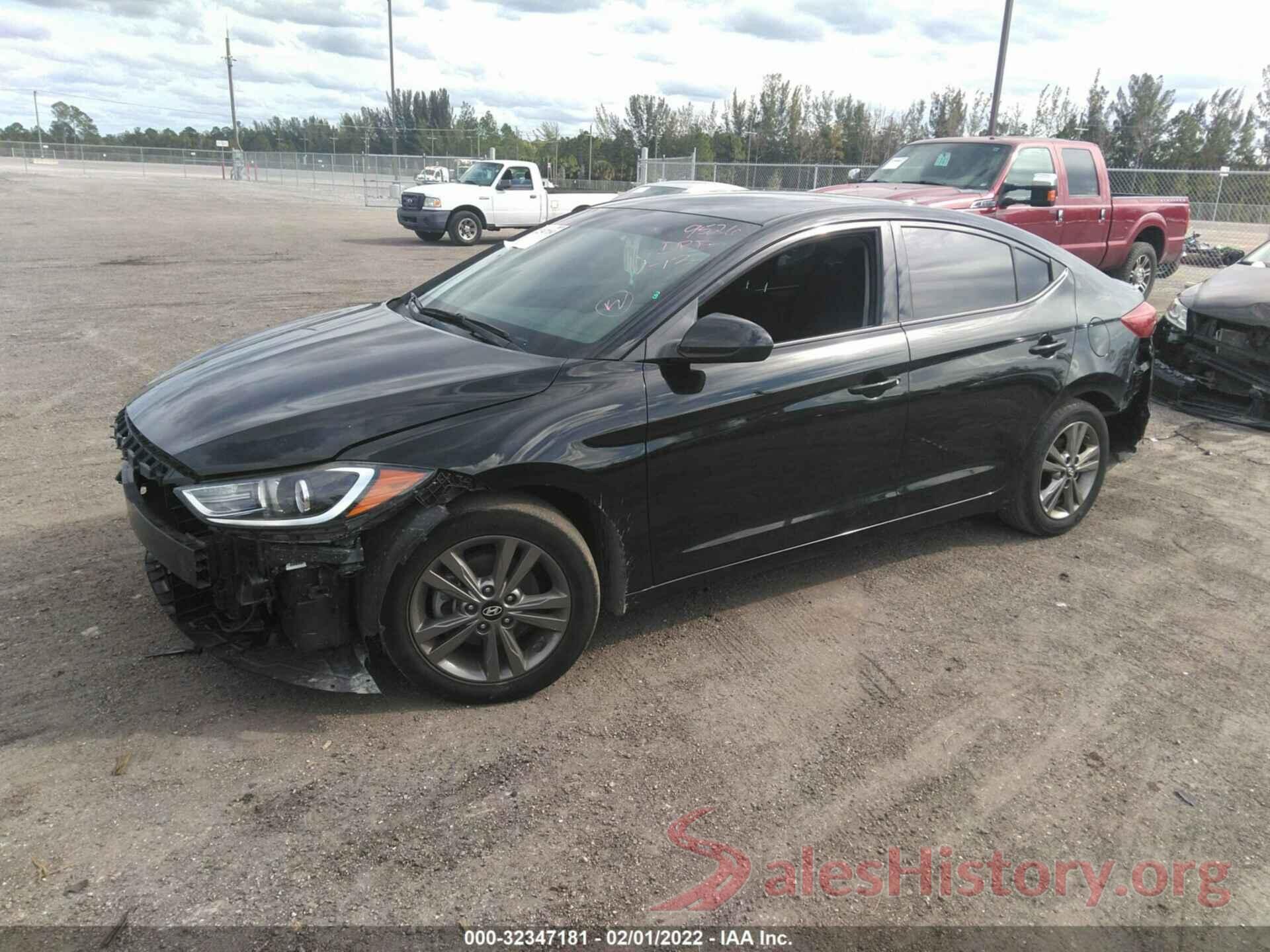 5NPD84LF7JH329526 2018 HYUNDAI ELANTRA