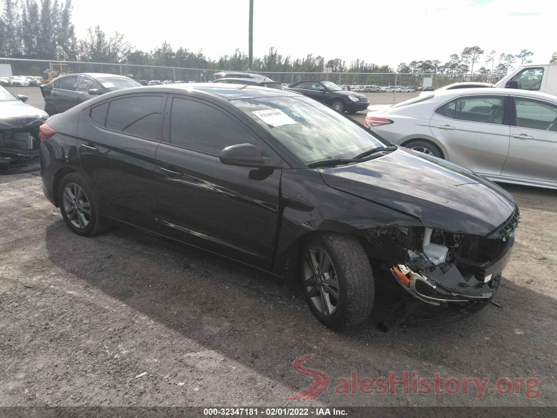 5NPD84LF7JH329526 2018 HYUNDAI ELANTRA