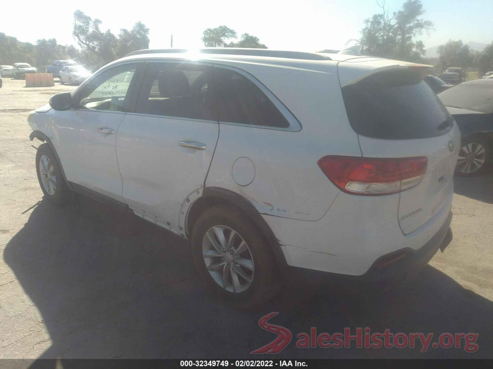 5XYPG4A33GG082076 2016 KIA SORENTO