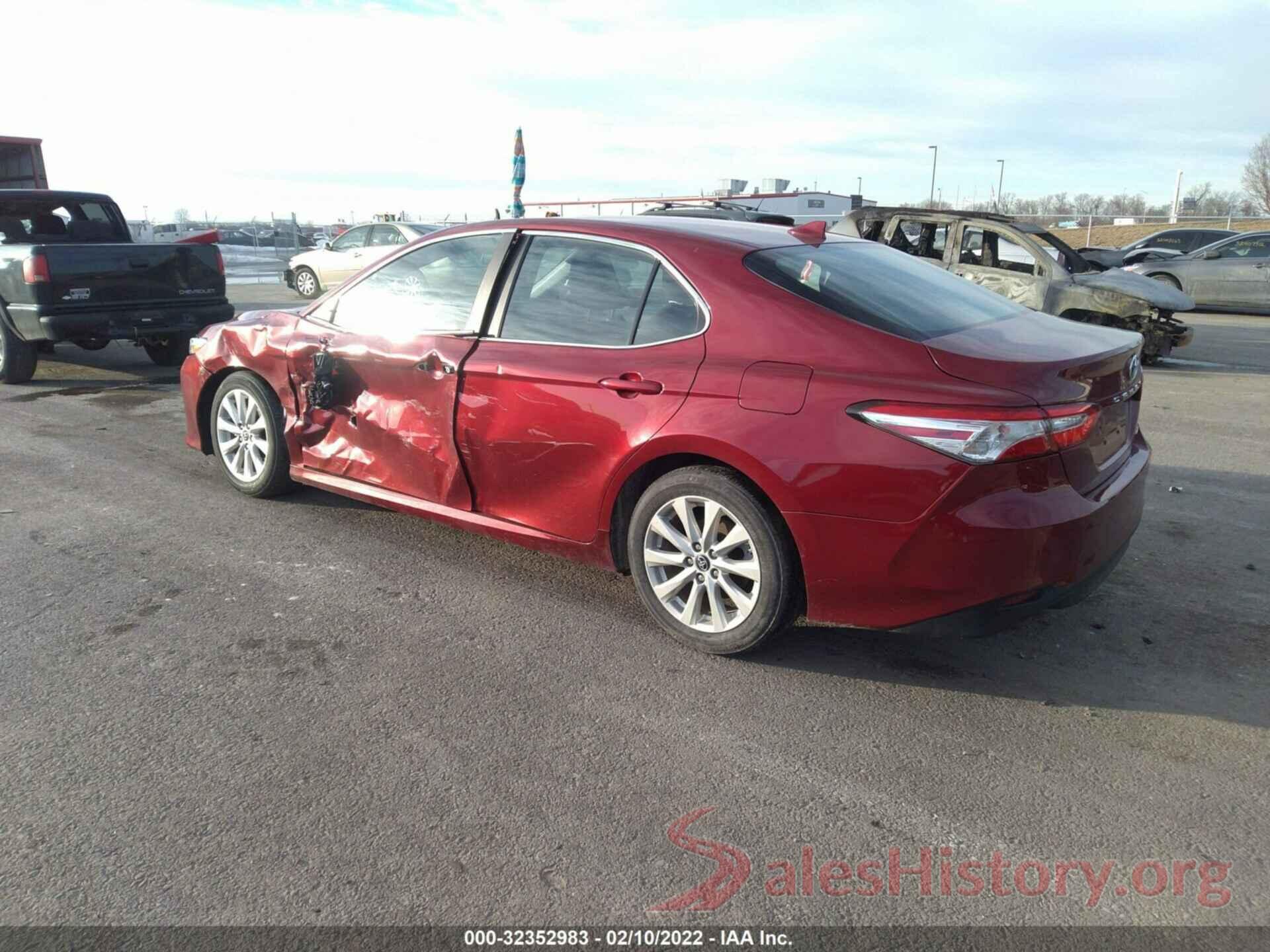 4T1B11HK2KU787011 2019 TOYOTA CAMRY