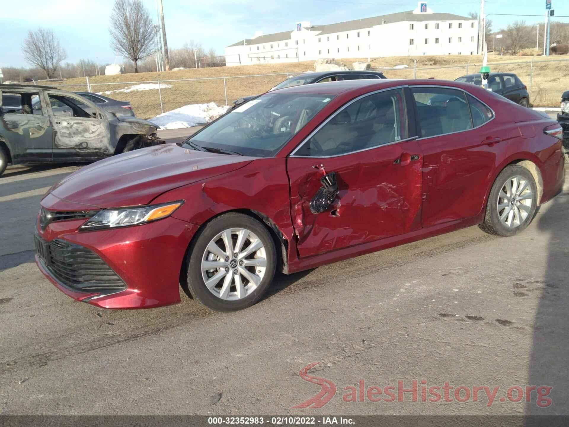 4T1B11HK2KU787011 2019 TOYOTA CAMRY