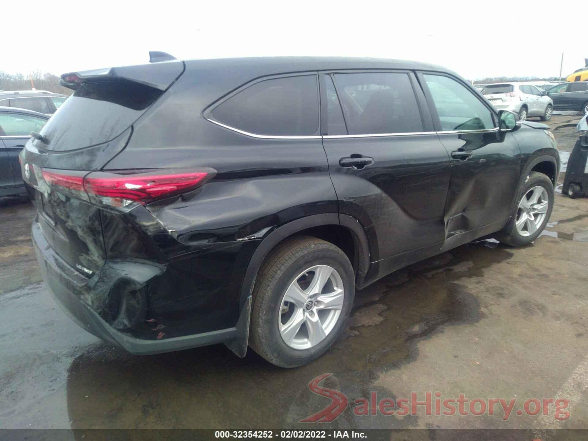 5TDBZRBH8LS510054 2020 TOYOTA HIGHLANDER