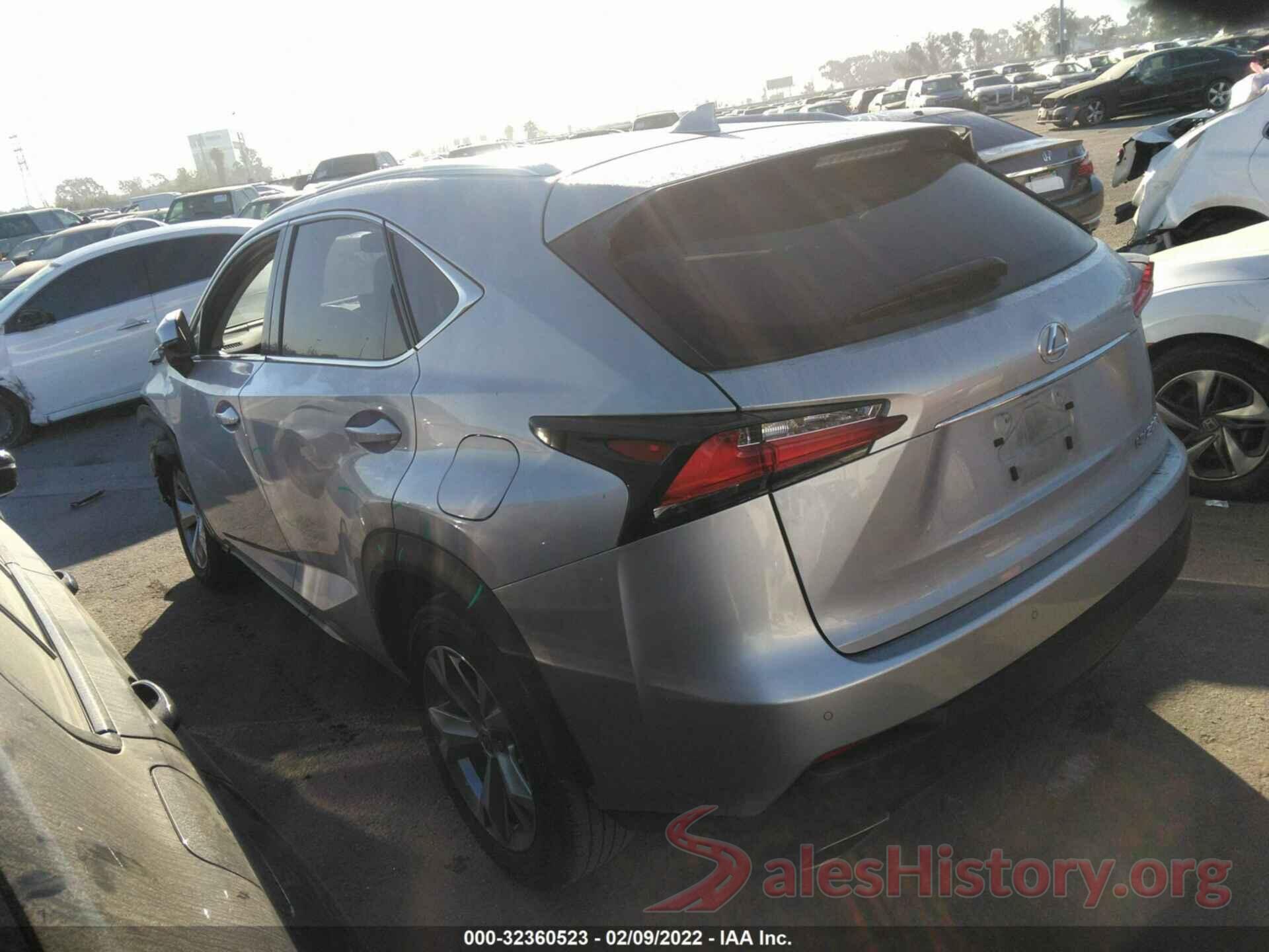 JTJYARBZ5H2065259 2017 LEXUS NX