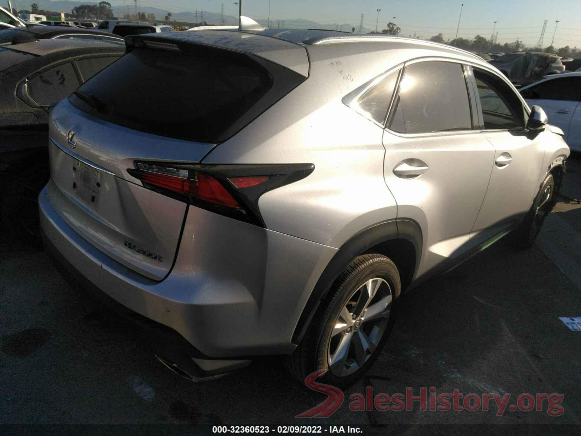 JTJYARBZ5H2065259 2017 LEXUS NX