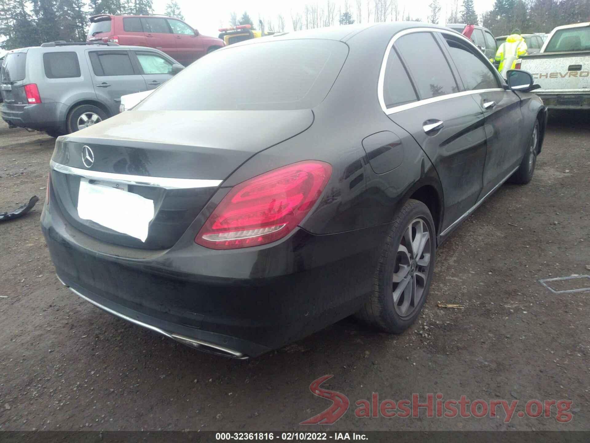 55SWF4KB9HU220490 2017 MERCEDES-BENZ C-CLASS