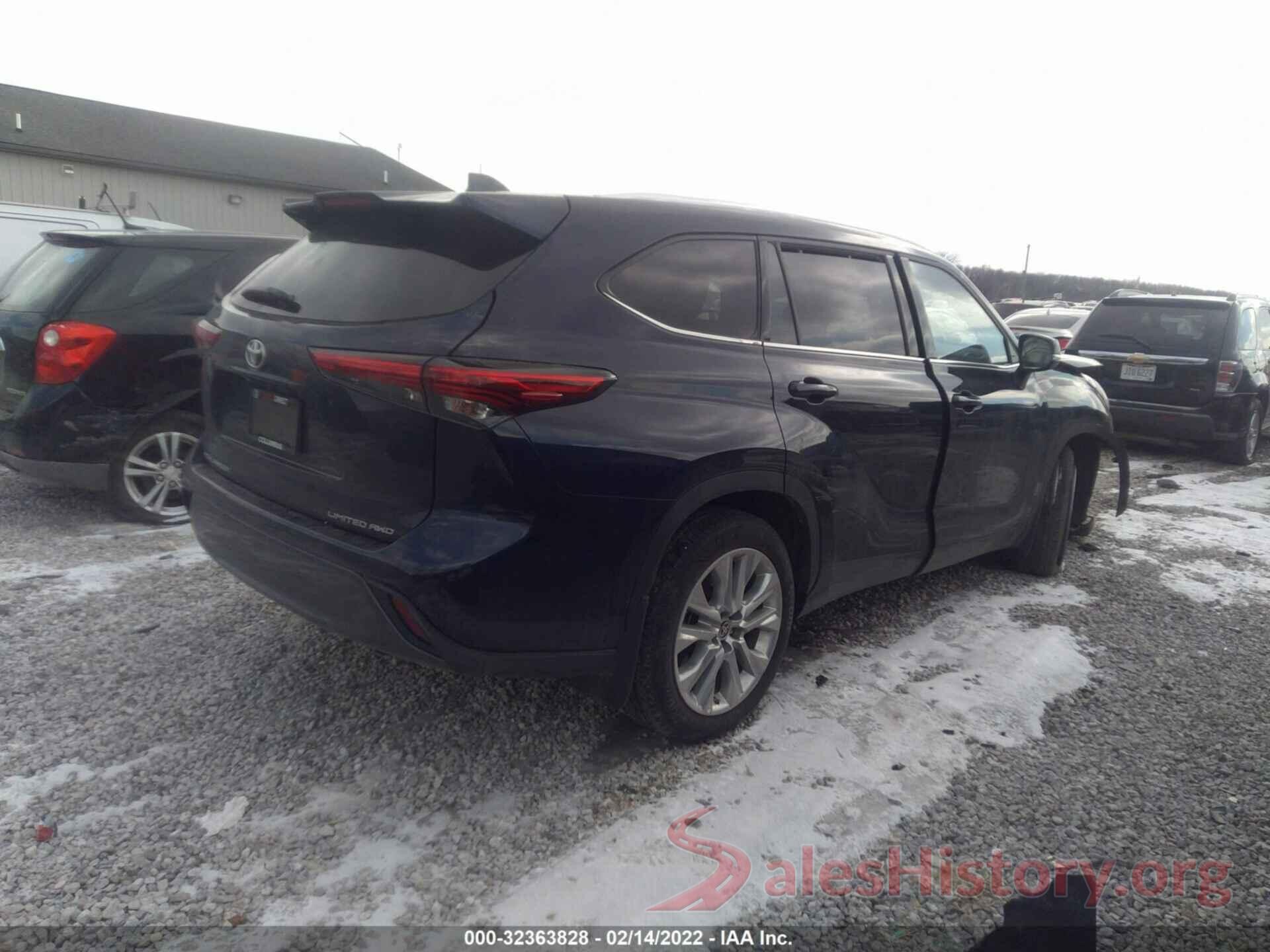 5TDDZRBH6MS554368 2021 TOYOTA HIGHLANDER