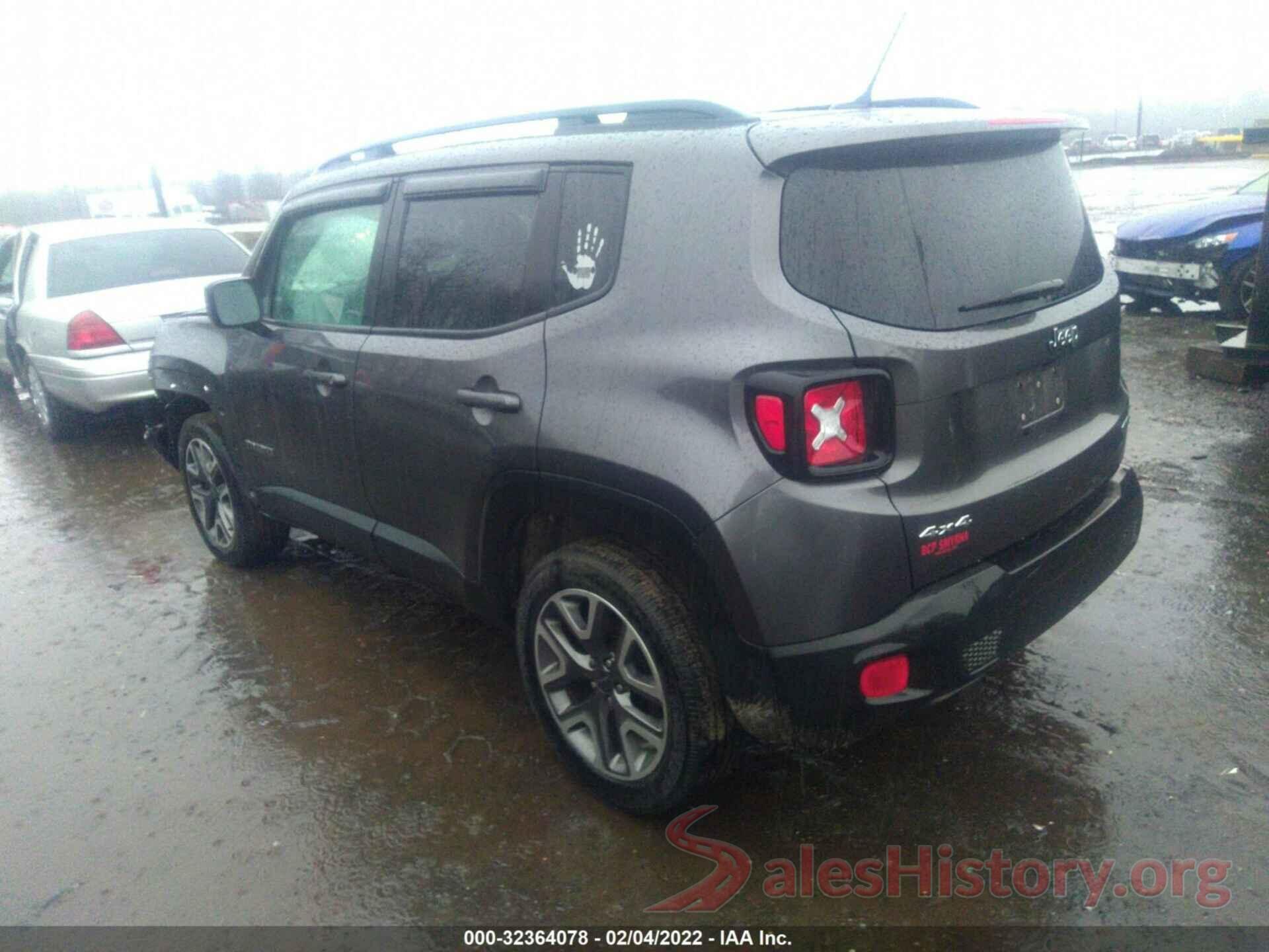 ZACCJBBT9GPD29569 2016 JEEP RENEGADE