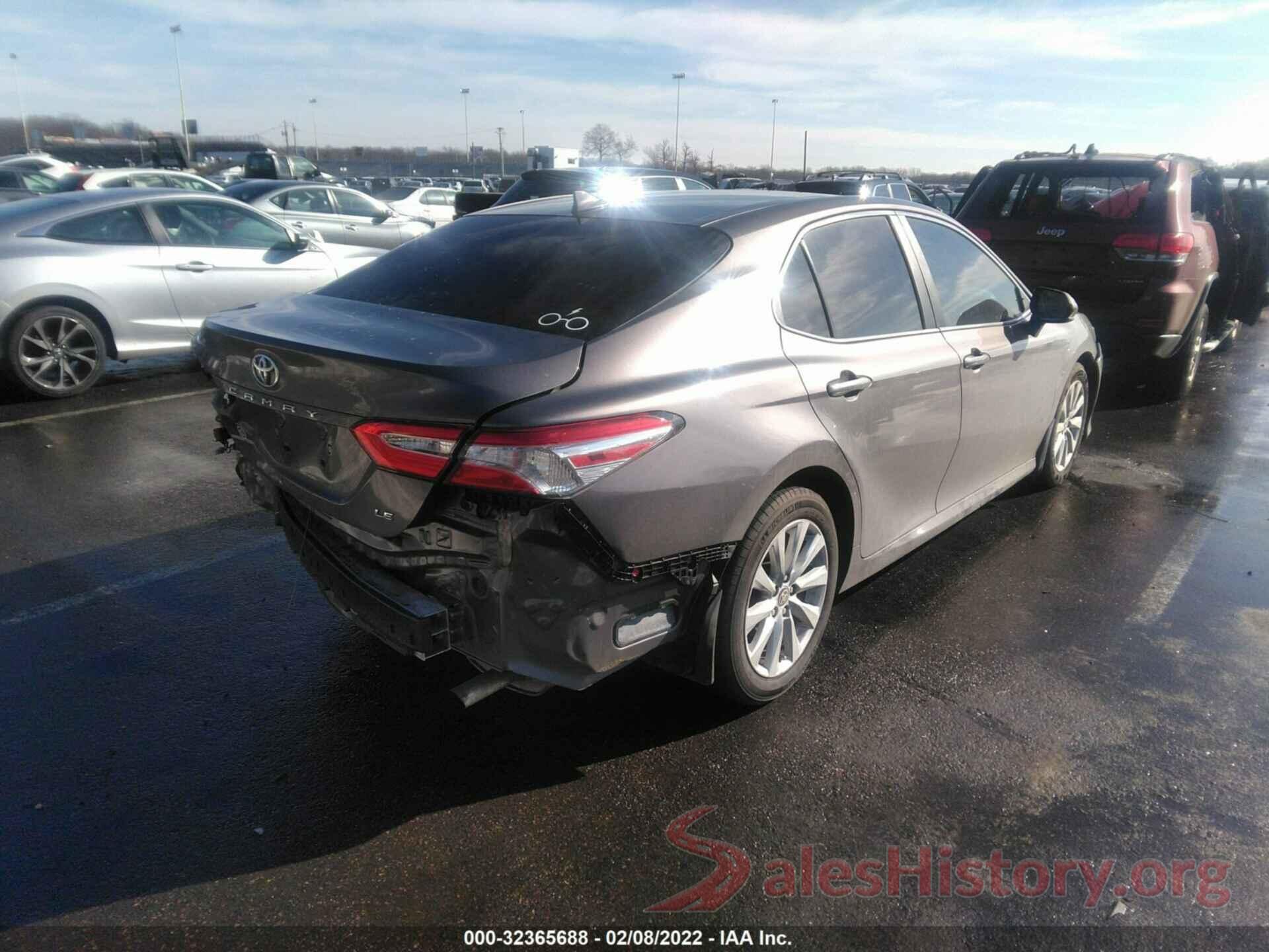 4T1C11AK4LU361420 2020 TOYOTA CAMRY