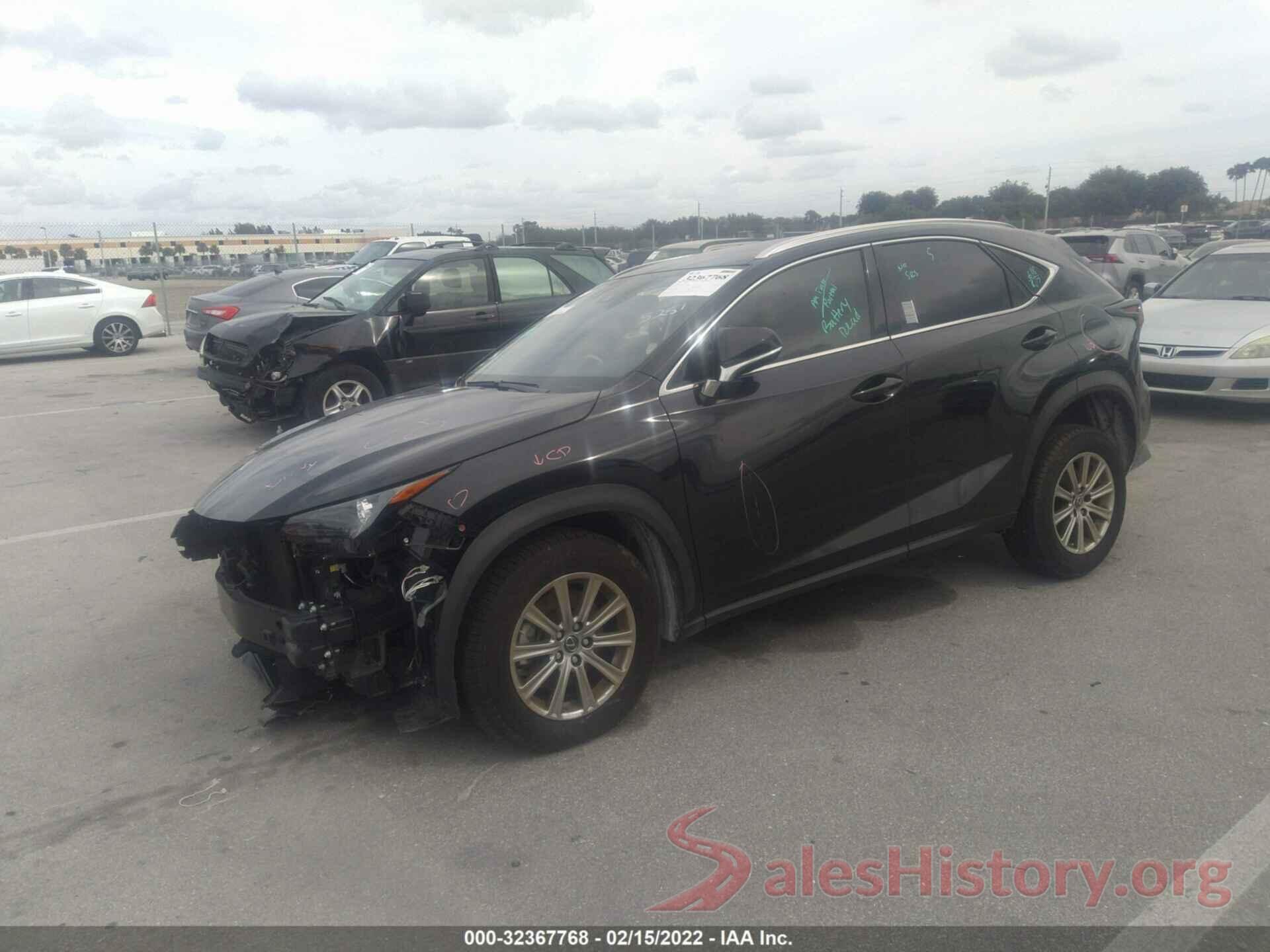 JTJDARBZ7M2185251 2021 LEXUS NX