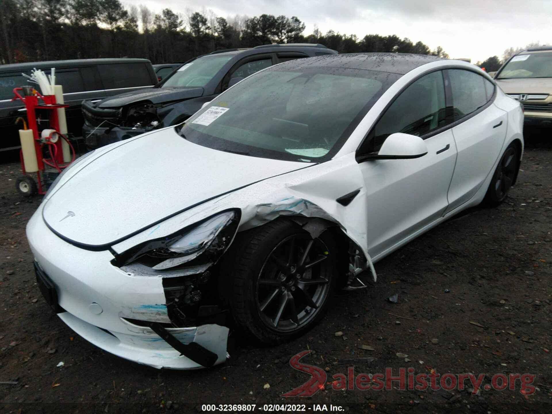 5YJ3E1EA8MF096389 2021 TESLA MODEL 3