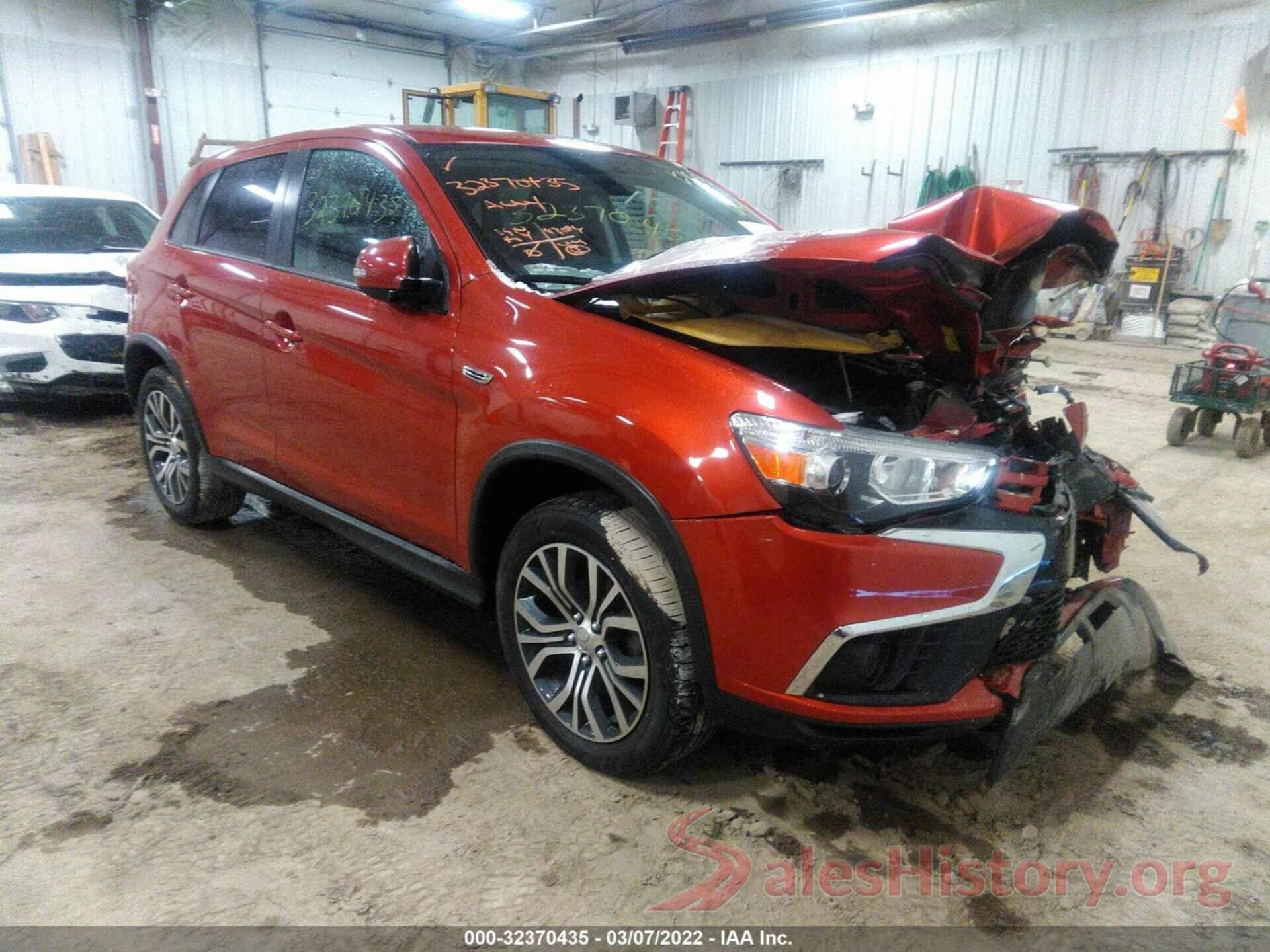 JA4AP3AU2JU021813 2018 MITSUBISHI OUTLANDER SPORT