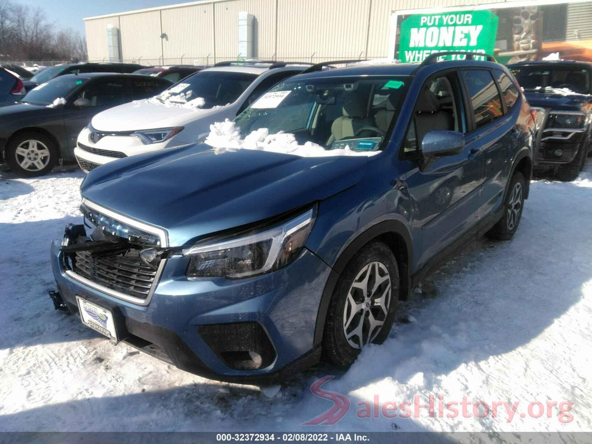 JF2SKAJC9MH579127 2021 SUBARU FORESTER