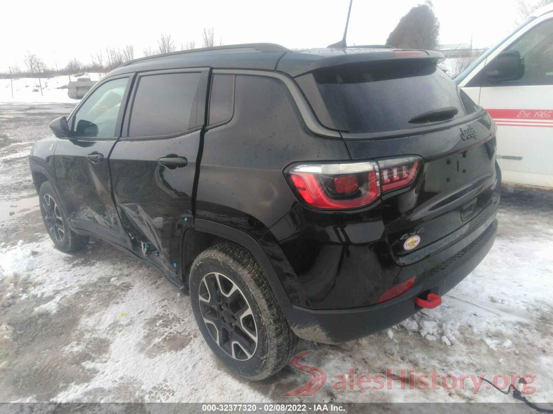 3C4NJDDB1LT233527 2020 JEEP COMPASS