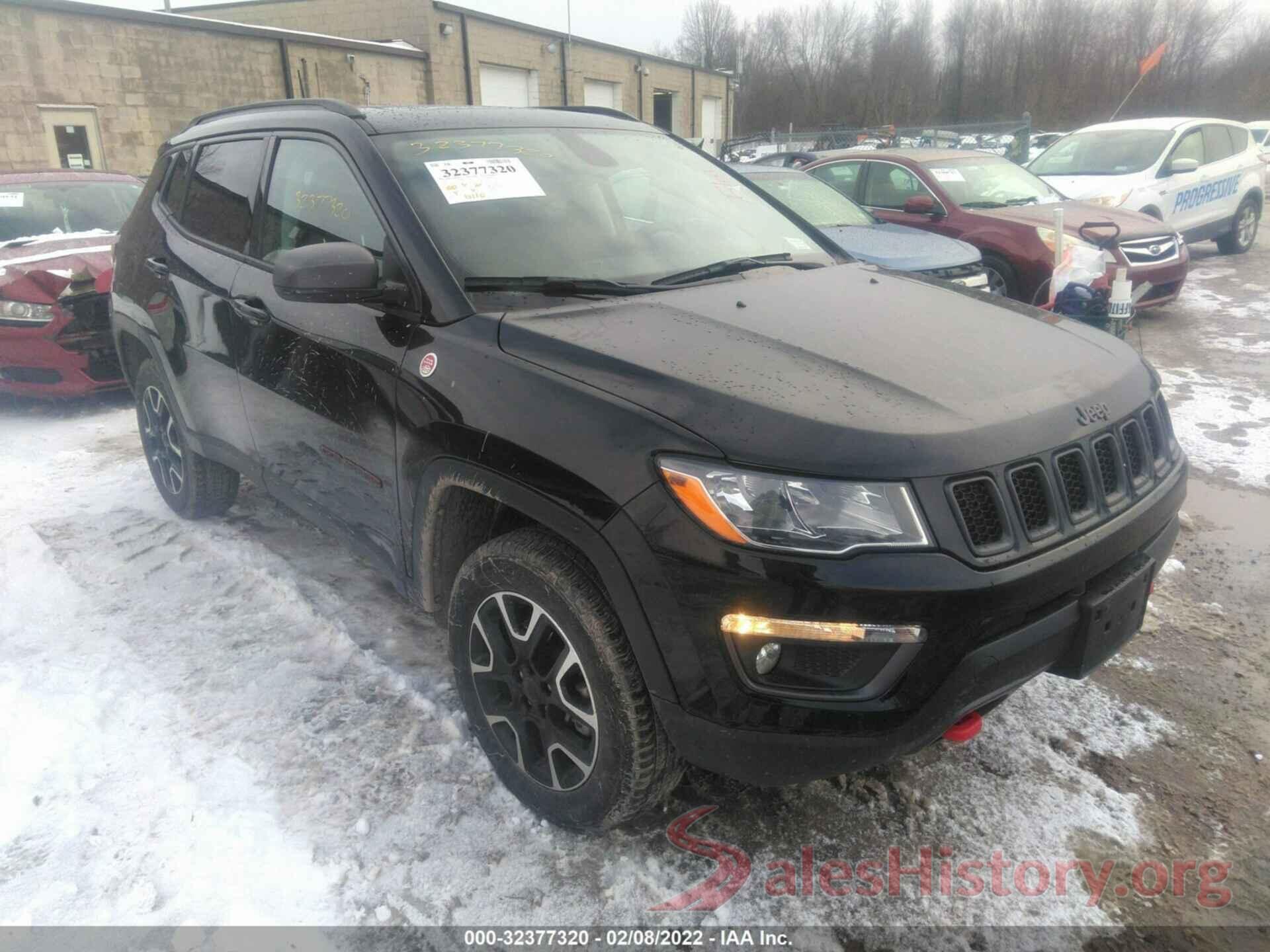 3C4NJDDB1LT233527 2020 JEEP COMPASS