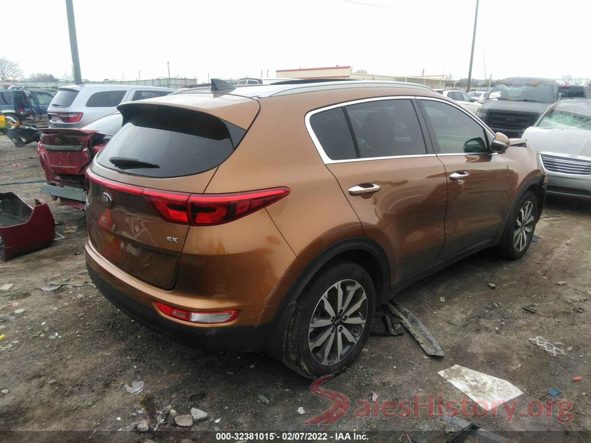 KNDPN3AC0H7244955 2017 KIA SPORTAGE