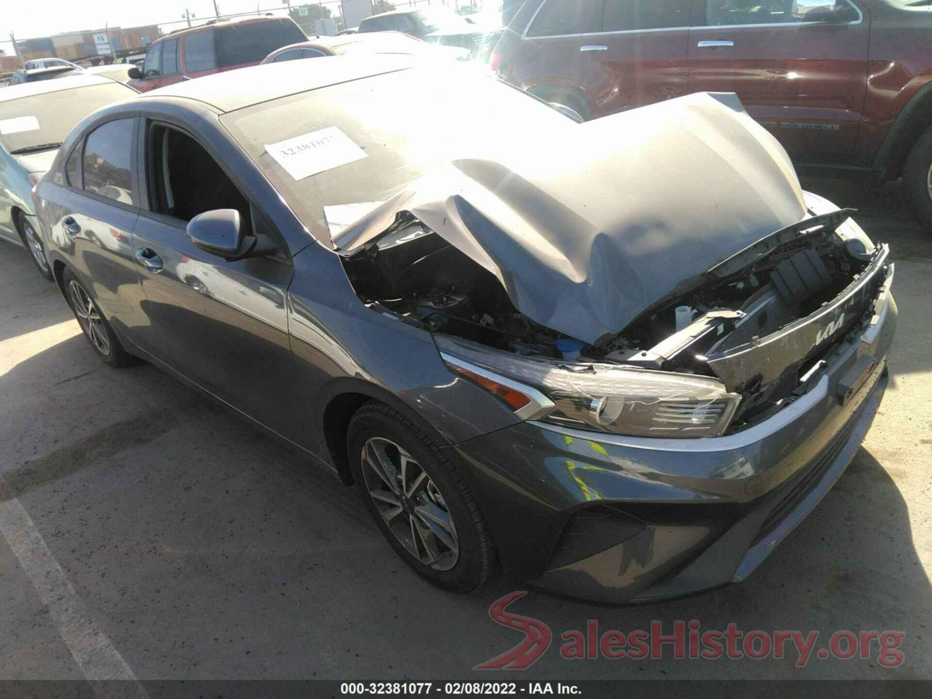 3KPF24AD9NE439645 2022 KIA FORTE