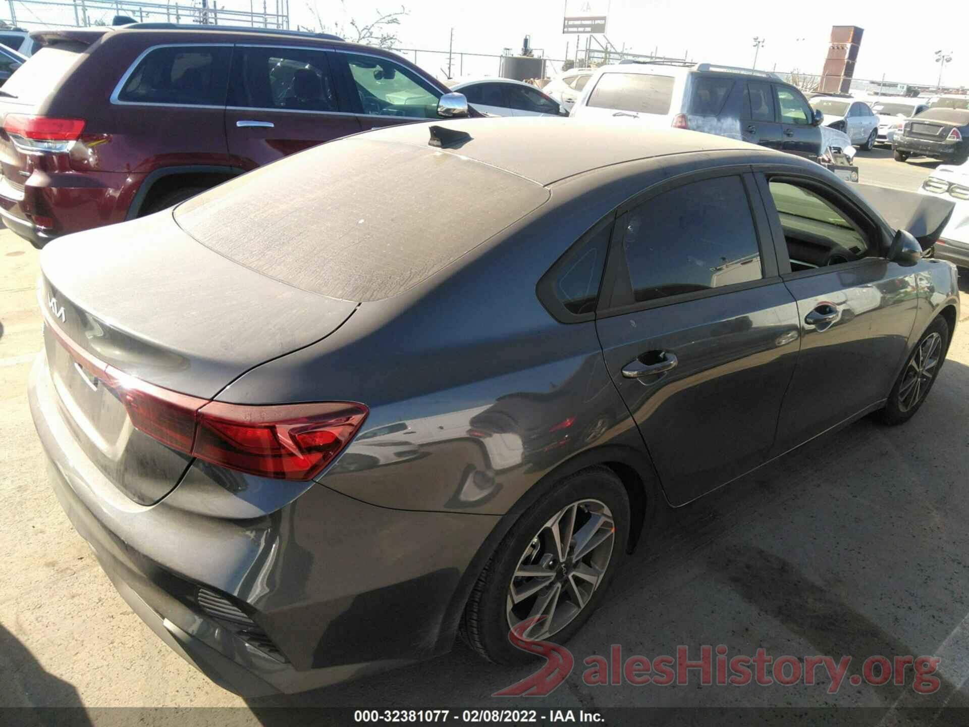 3KPF24AD9NE439645 2022 KIA FORTE