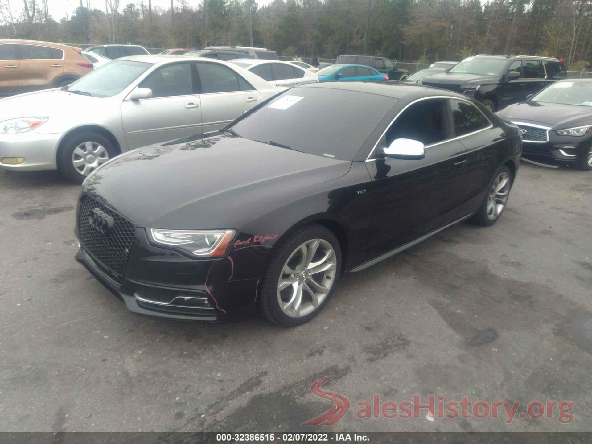 WAUC4AFR9GA052371 2016 AUDI S5