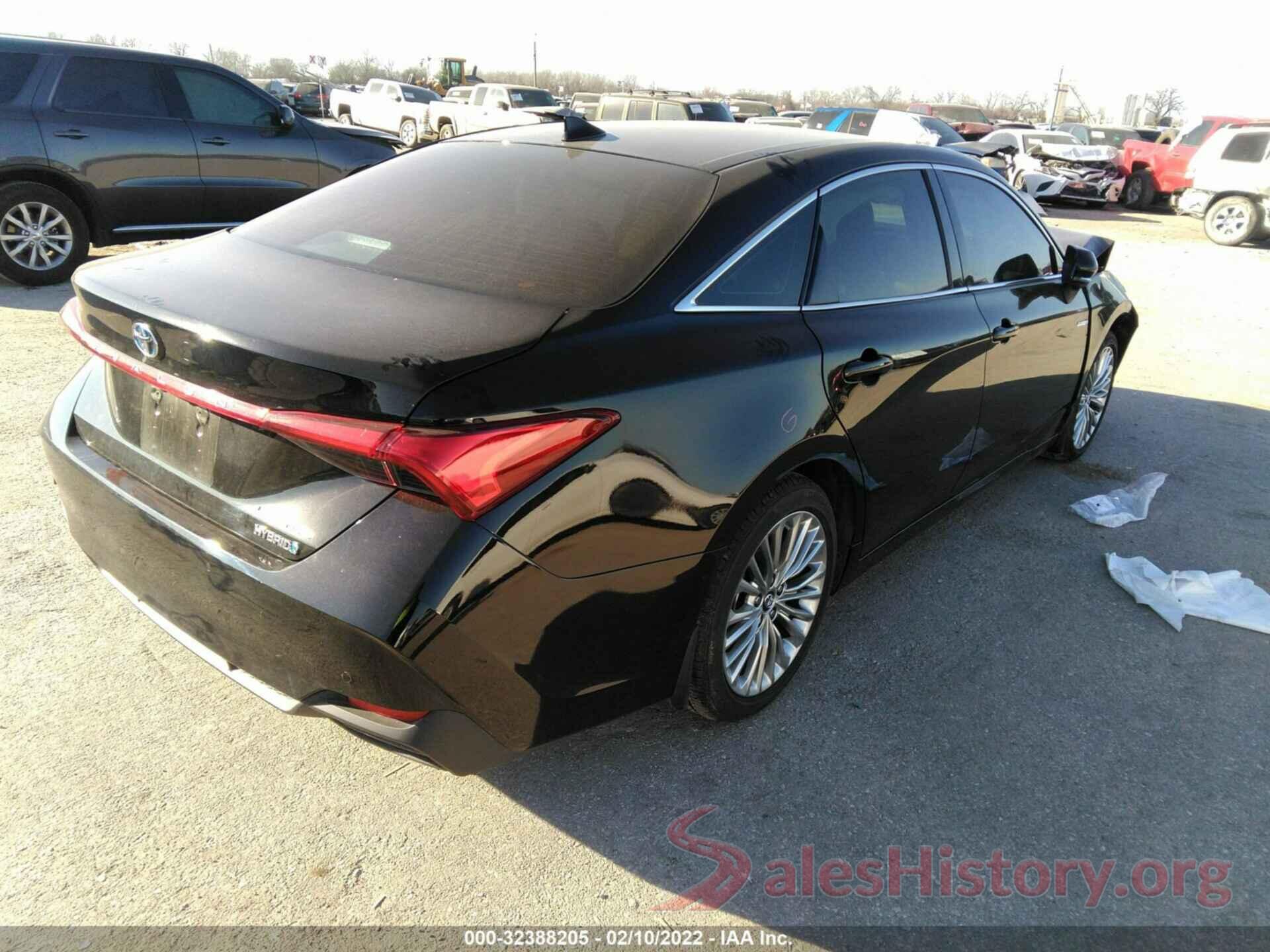 4T1B21FB9KU007005 2019 TOYOTA AVALON