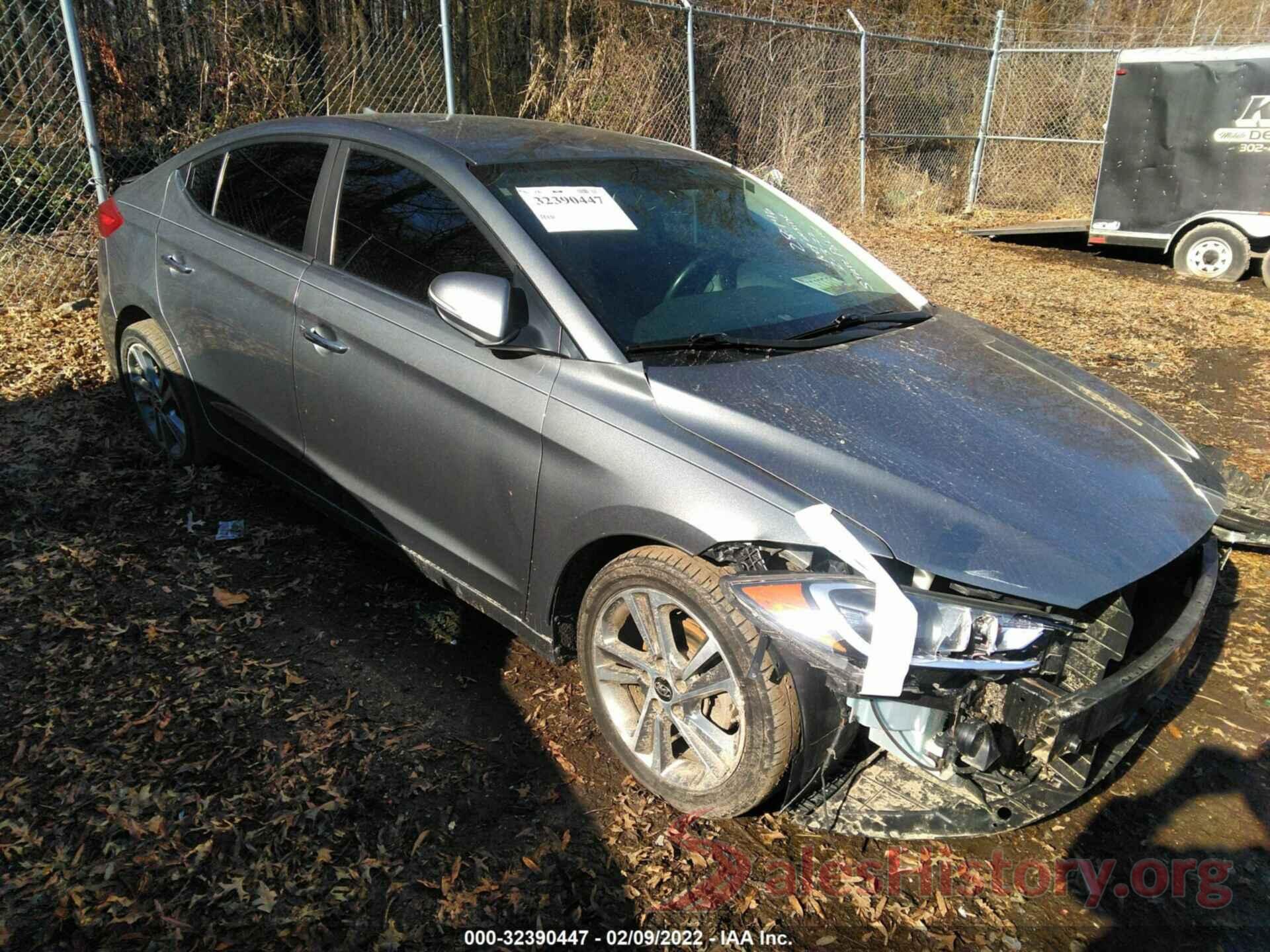 KMHD84LF3HU189907 2017 HYUNDAI ELANTRA