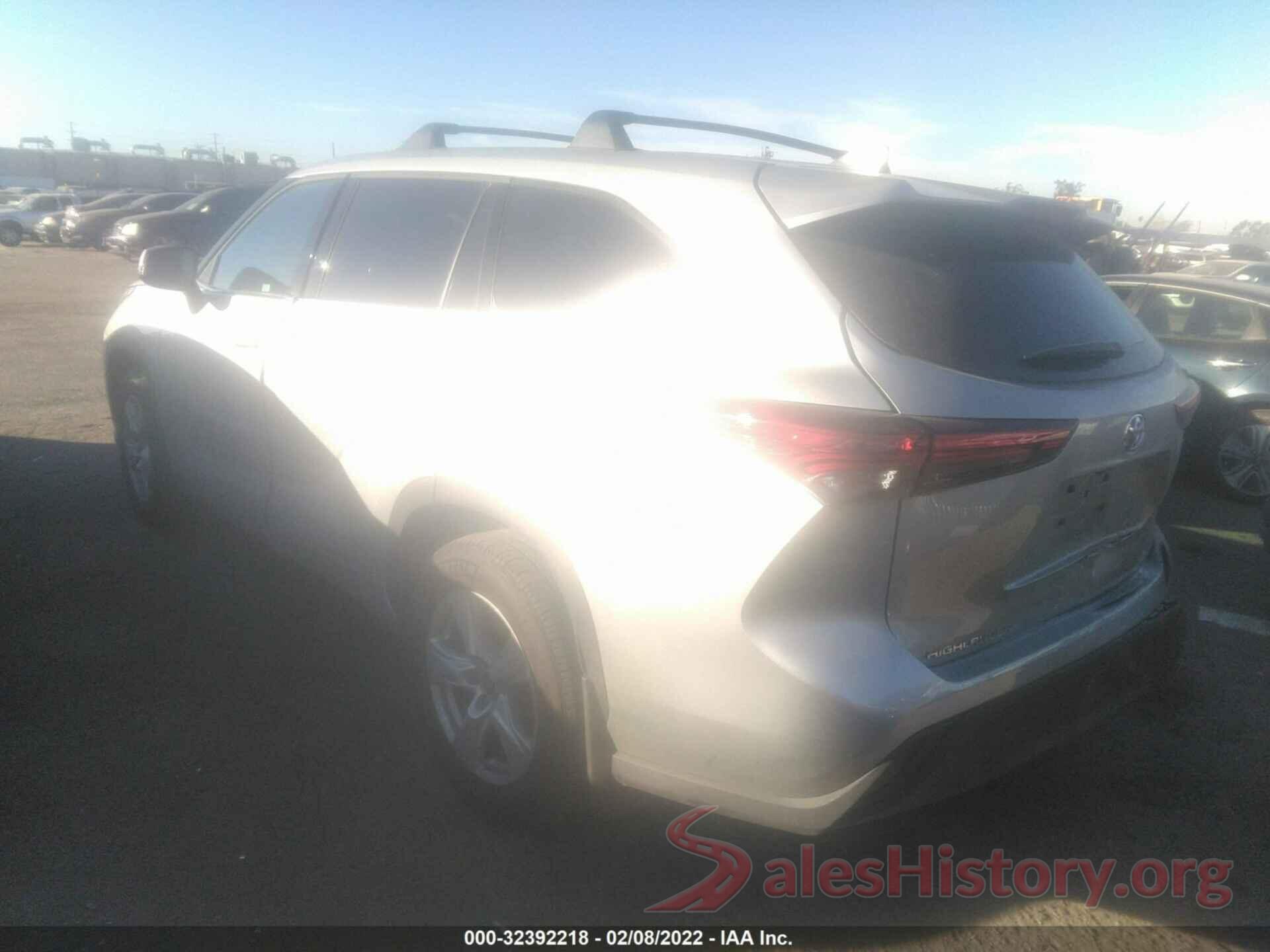 5TDCZRAHXMS535884 2021 TOYOTA HIGHLANDER