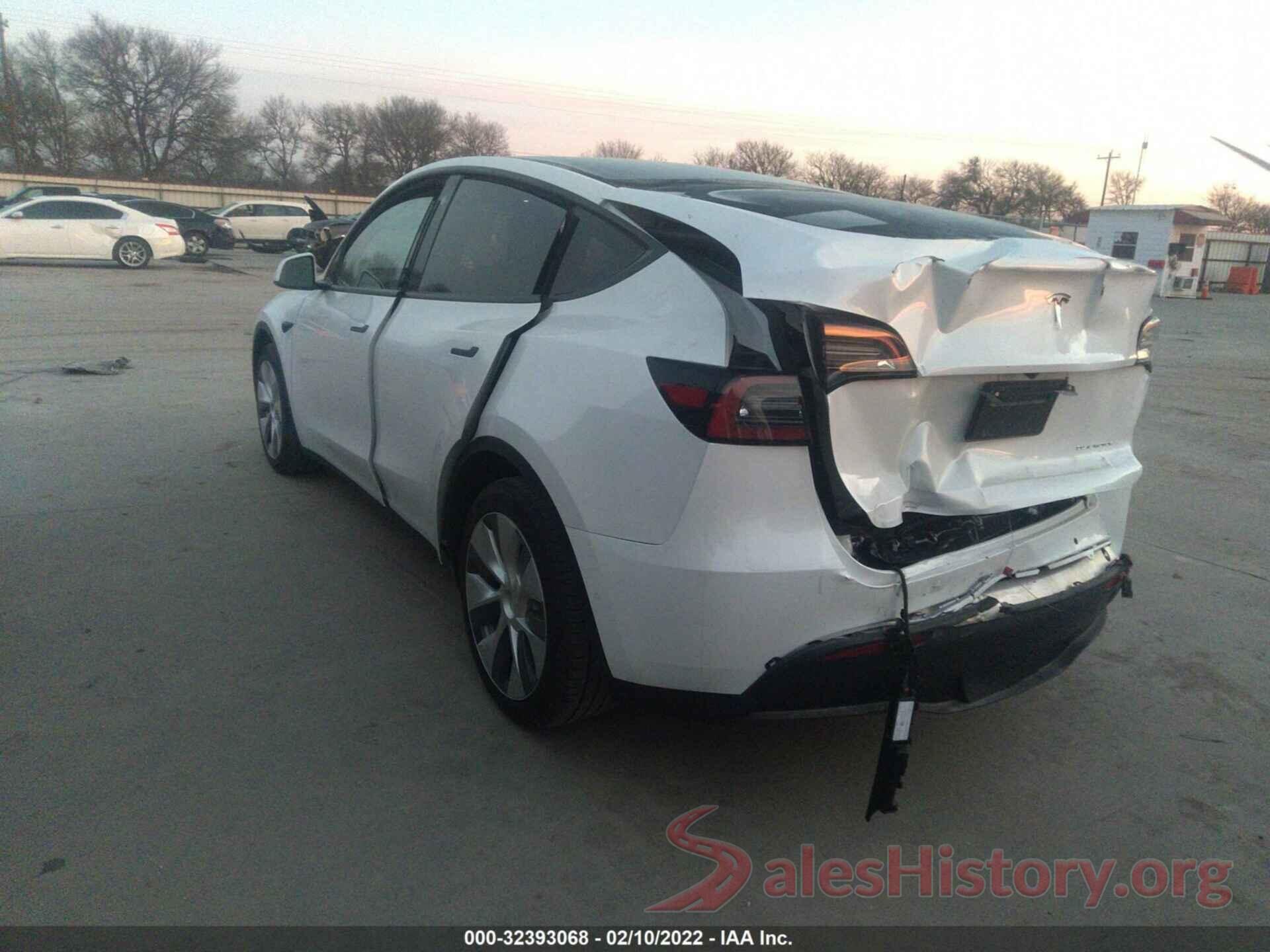 5YJYGDEE4MF183971 2021 TESLA MODEL Y