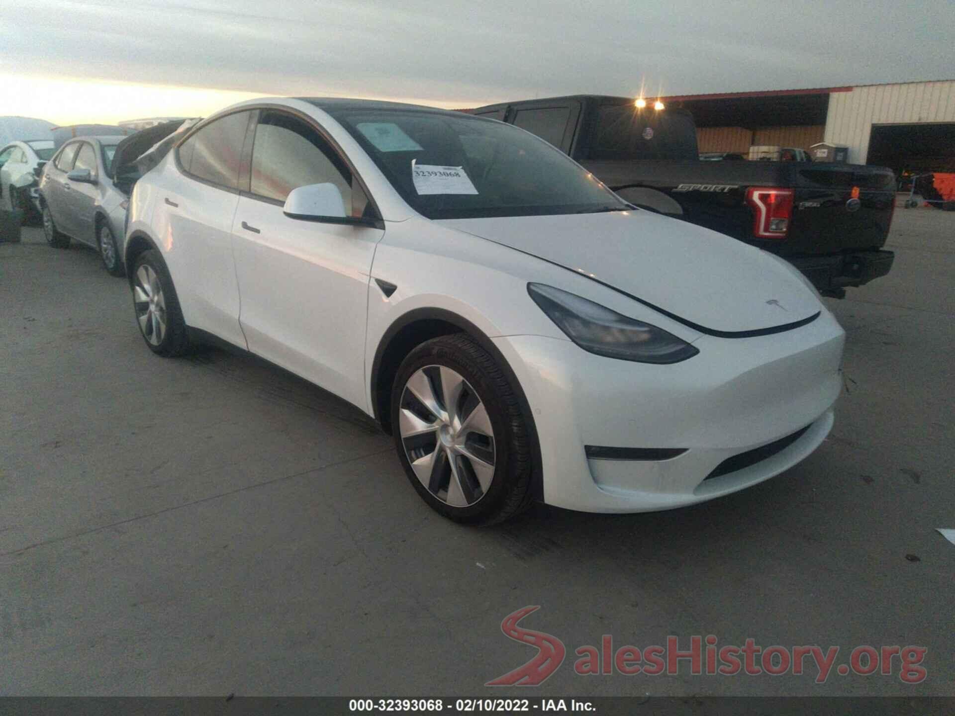 5YJYGDEE4MF183971 2021 TESLA MODEL Y