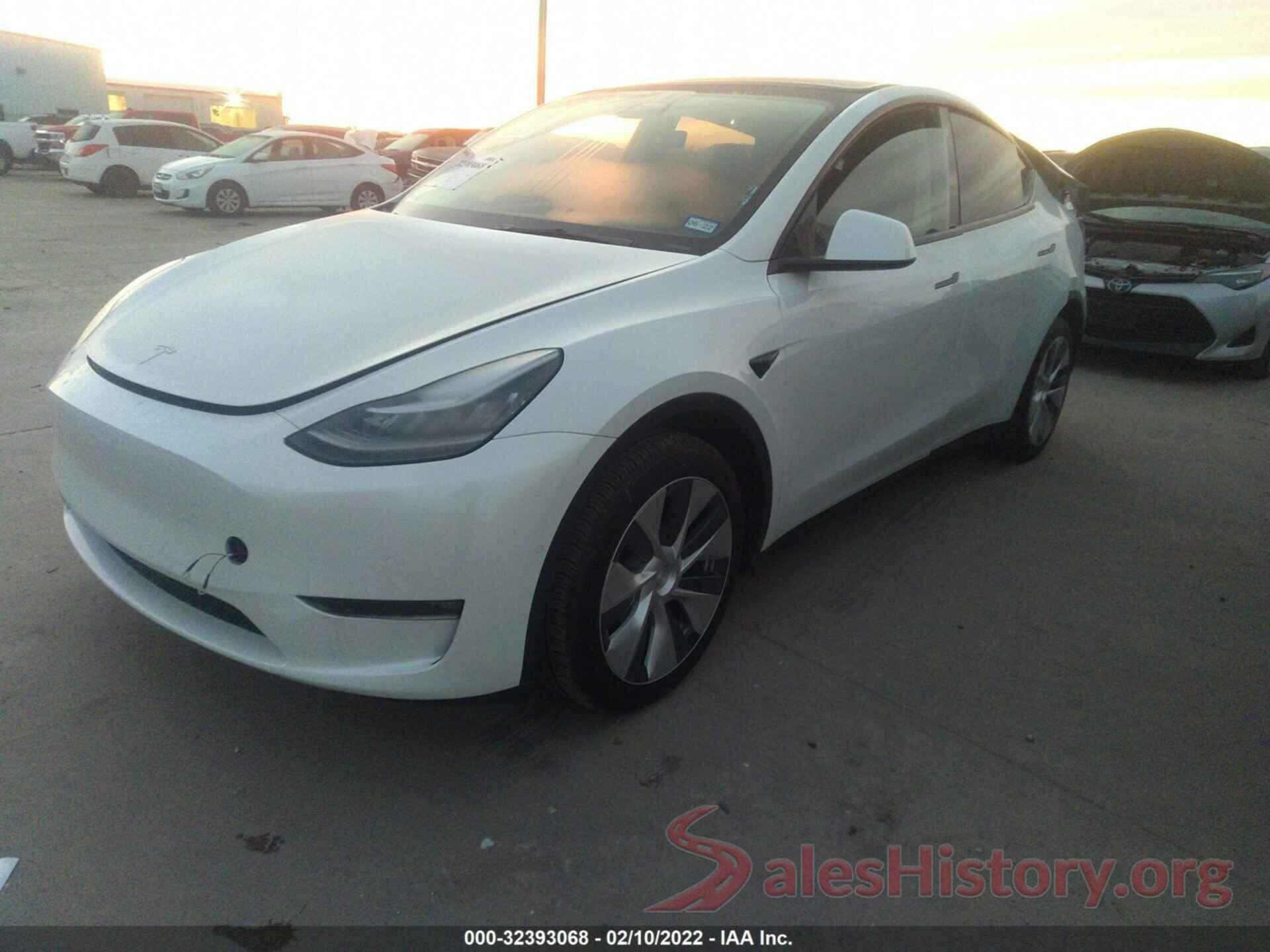 5YJYGDEE4MF183971 2021 TESLA MODEL Y