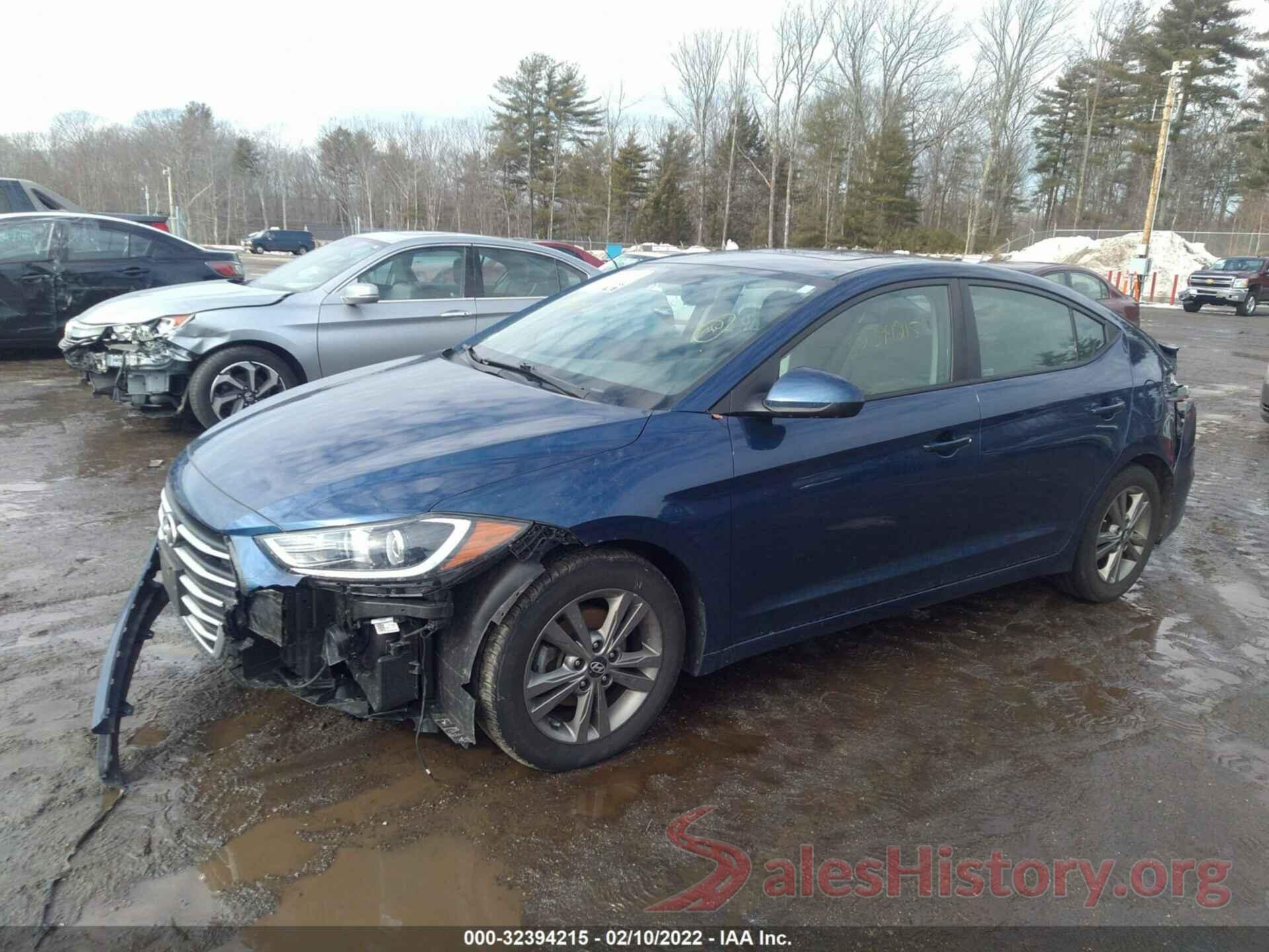 5NPD84LF9JH394071 2018 HYUNDAI ELANTRA