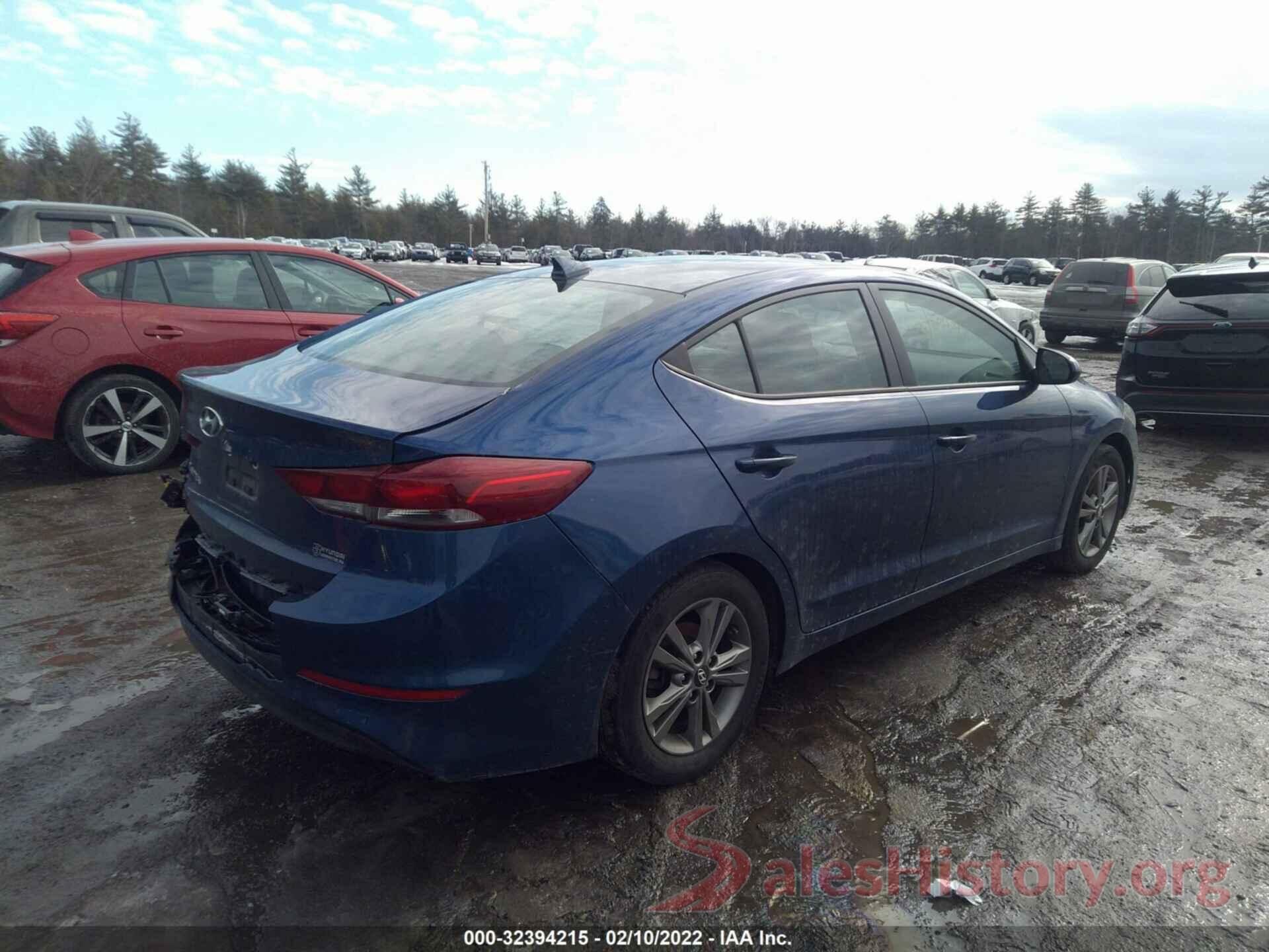 5NPD84LF9JH394071 2018 HYUNDAI ELANTRA