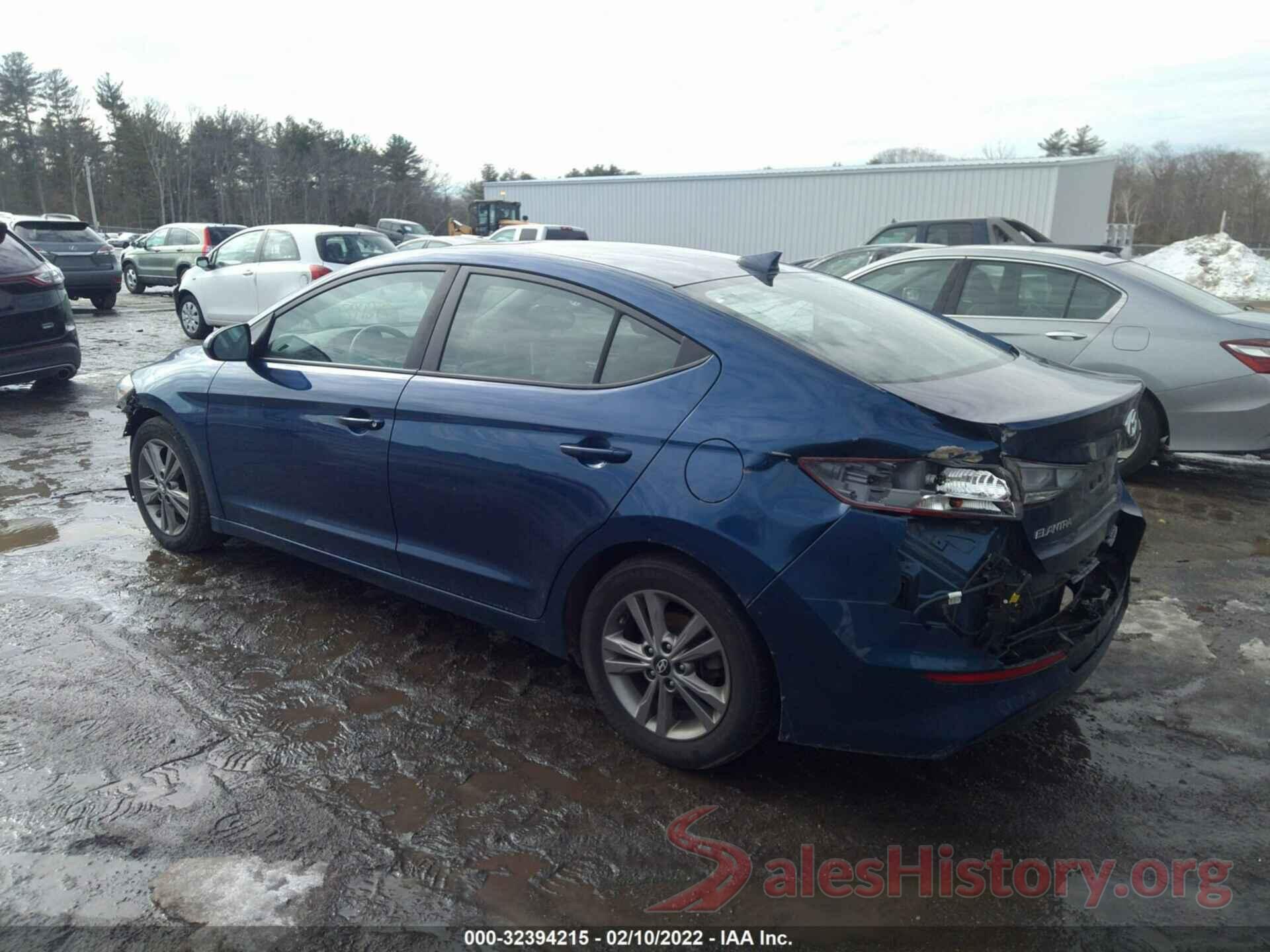 5NPD84LF9JH394071 2018 HYUNDAI ELANTRA