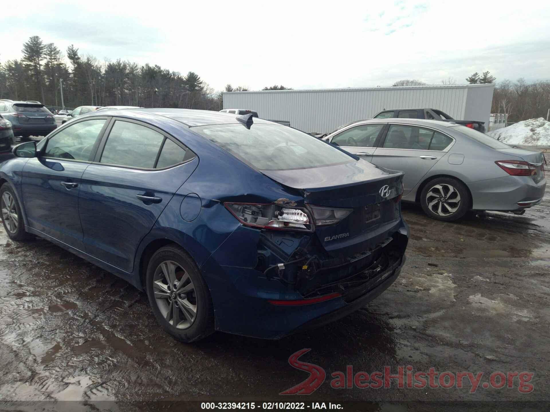 5NPD84LF9JH394071 2018 HYUNDAI ELANTRA