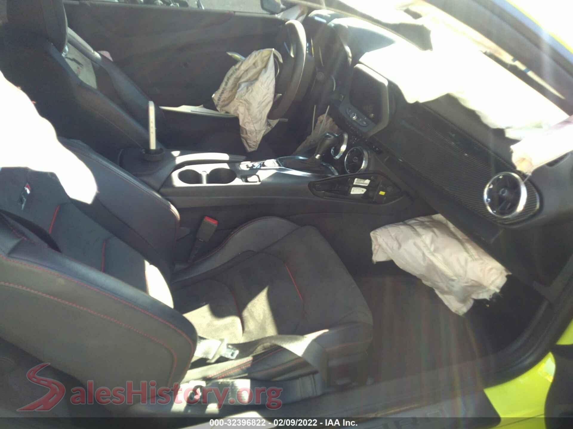 2019 CHEVROLET CAMARO VIN 1G1FK1R6XK0148699, rear view