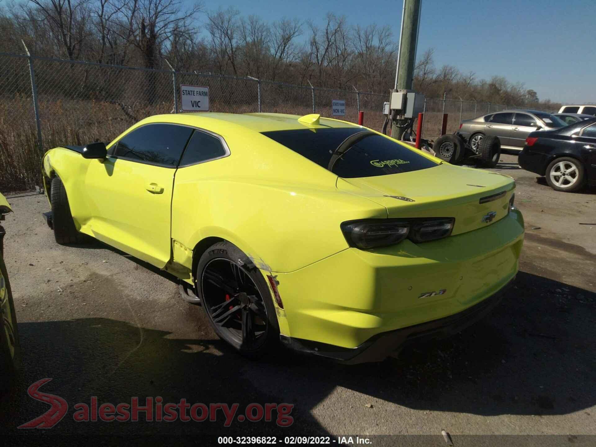 2019 CHEVROLET CAMARO VIN 1G1FK1R6XK0148699, driver side view