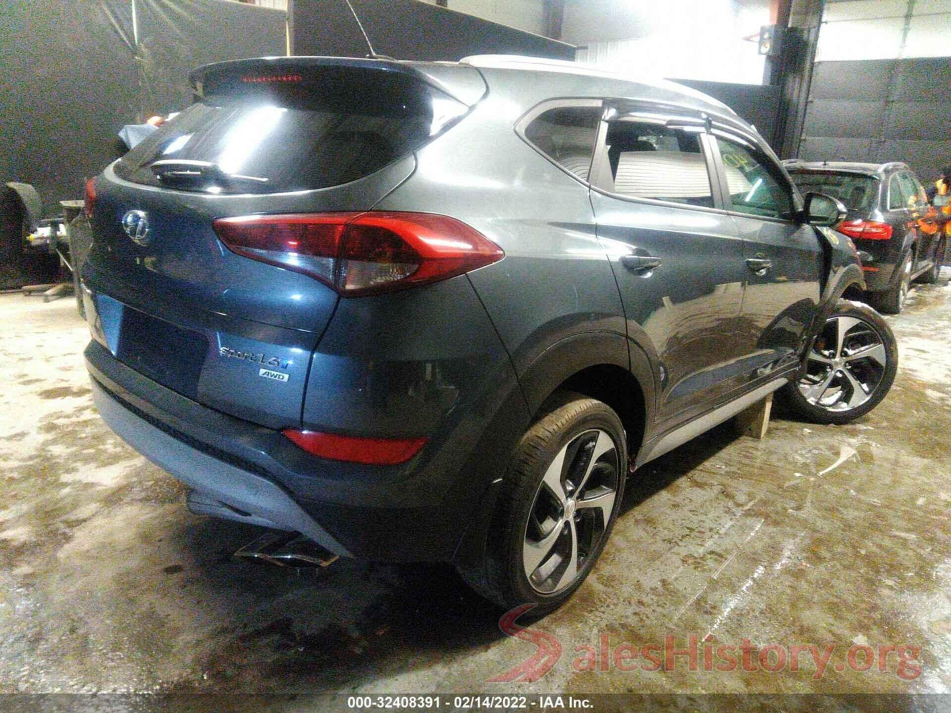 KM8J3CA24HU418235 2017 HYUNDAI TUCSON