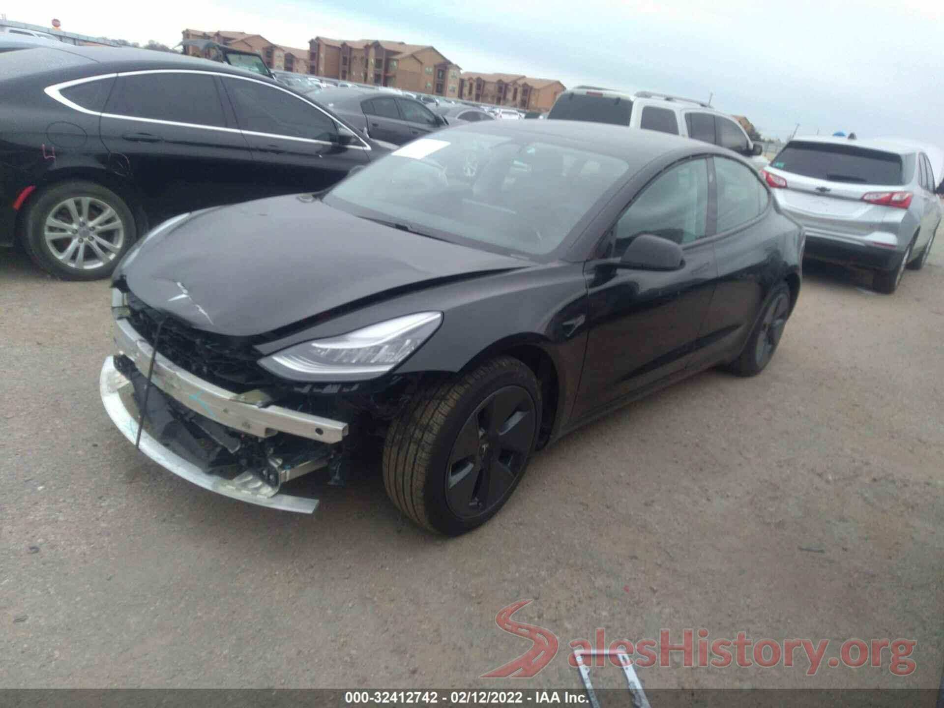 5YJ3E1EB2MF848953 2021 TESLA MODEL 3