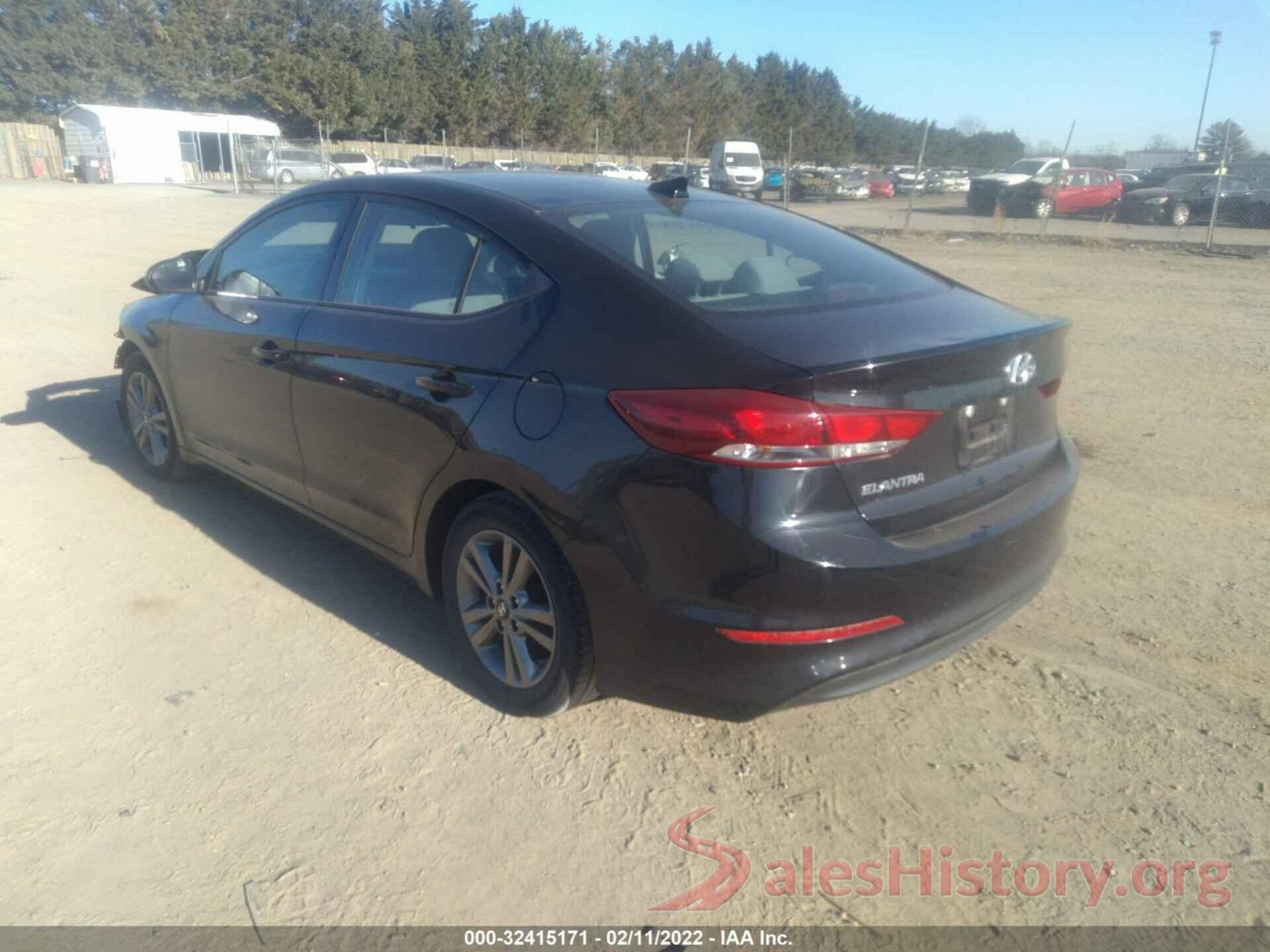 5NPD84LF3HH023305 2017 HYUNDAI ELANTRA