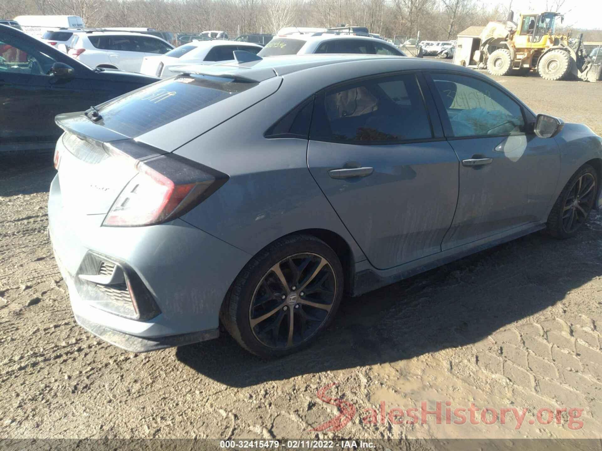 SHHFK7H47LU410724 2020 HONDA CIVIC HATCHBACK