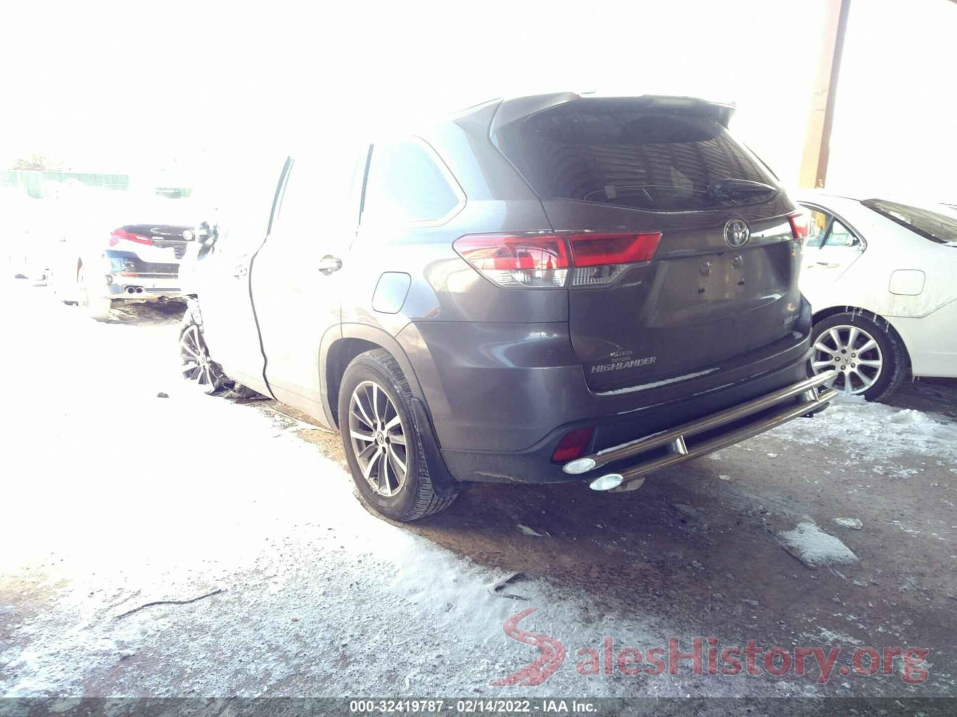 5TDJZRFH4JS487892 2018 TOYOTA HIGHLANDER