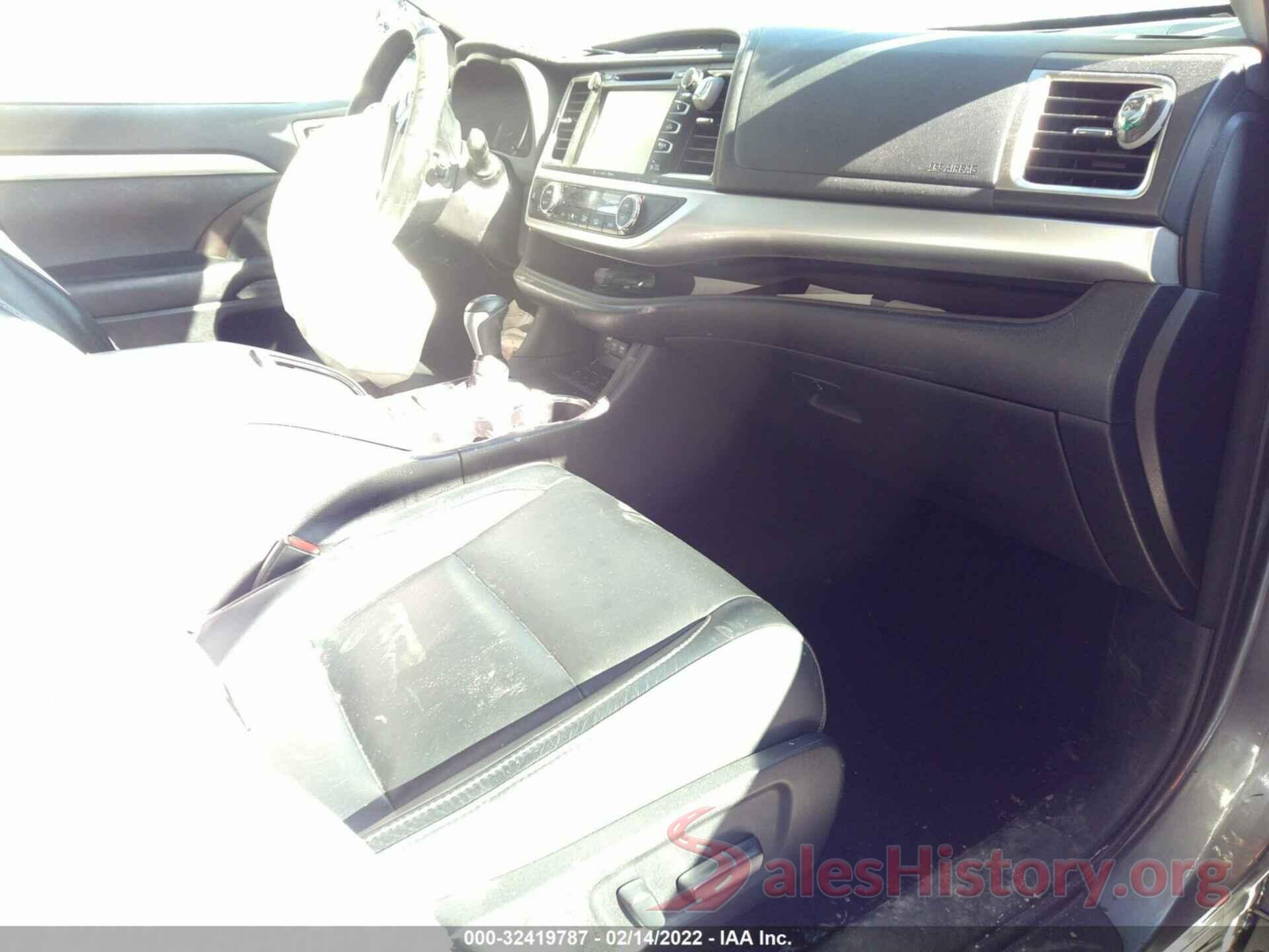 5TDJZRFH4JS487892 2018 TOYOTA HIGHLANDER