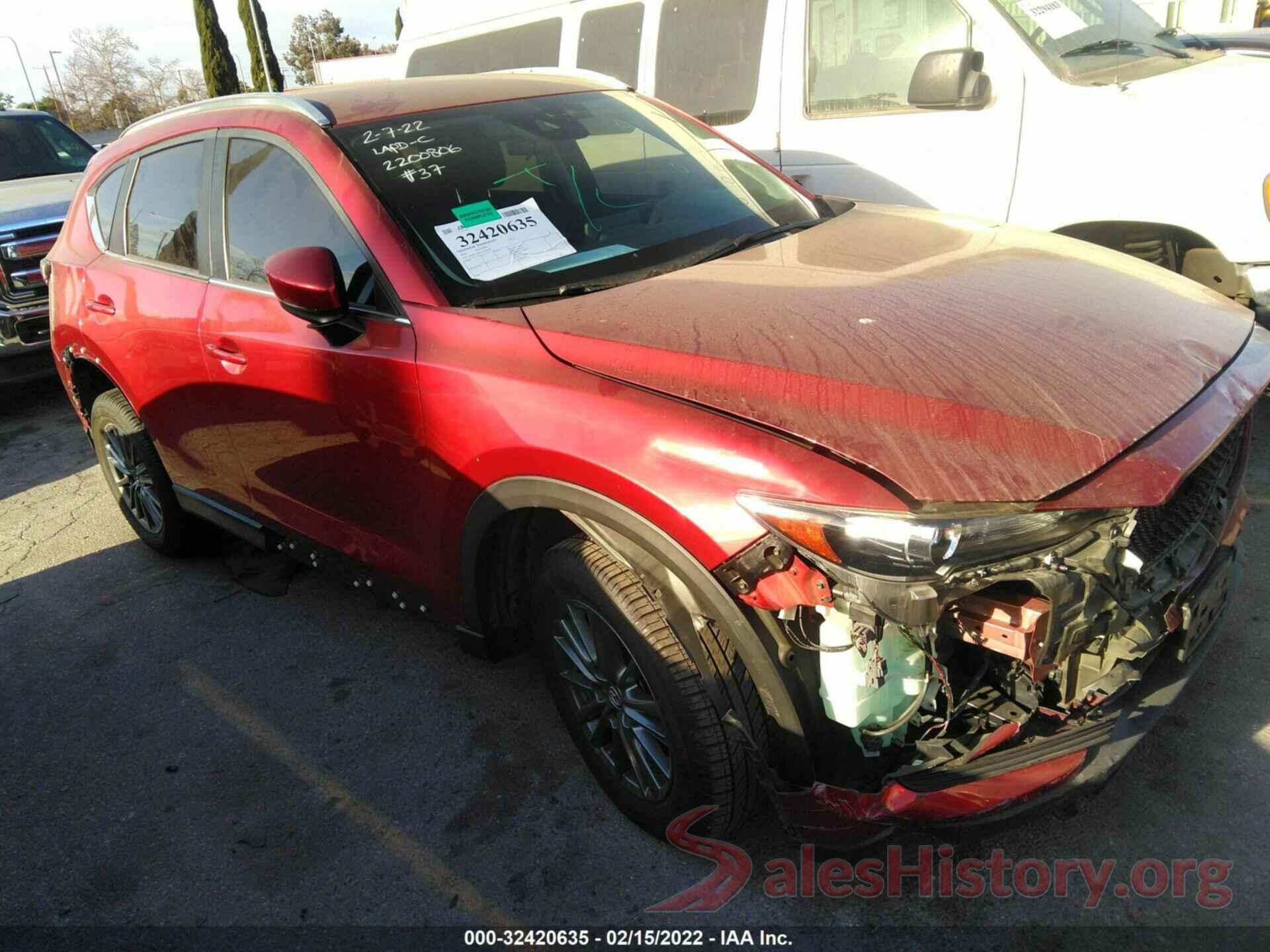 JM3KFABM5J0334420 2018 MAZDA CX-5