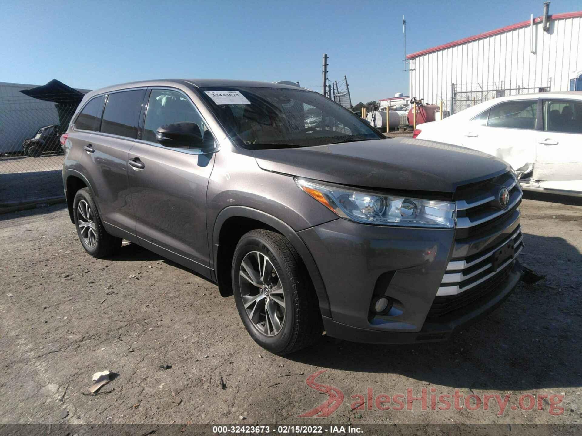 5TDBZRFH3KS931091 2019 TOYOTA HIGHLANDER