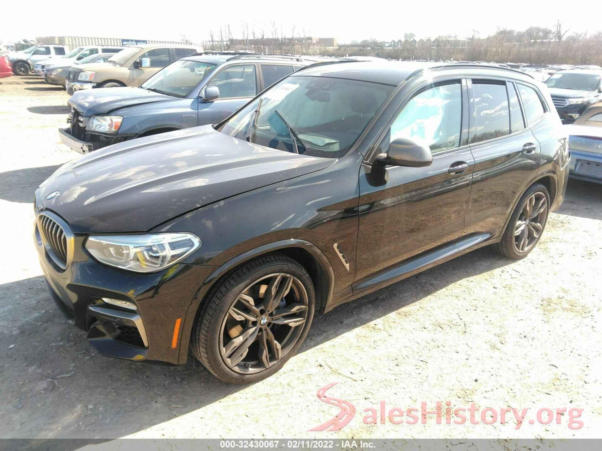 5UXTS3C52K0Z09651 2019 BMW X3