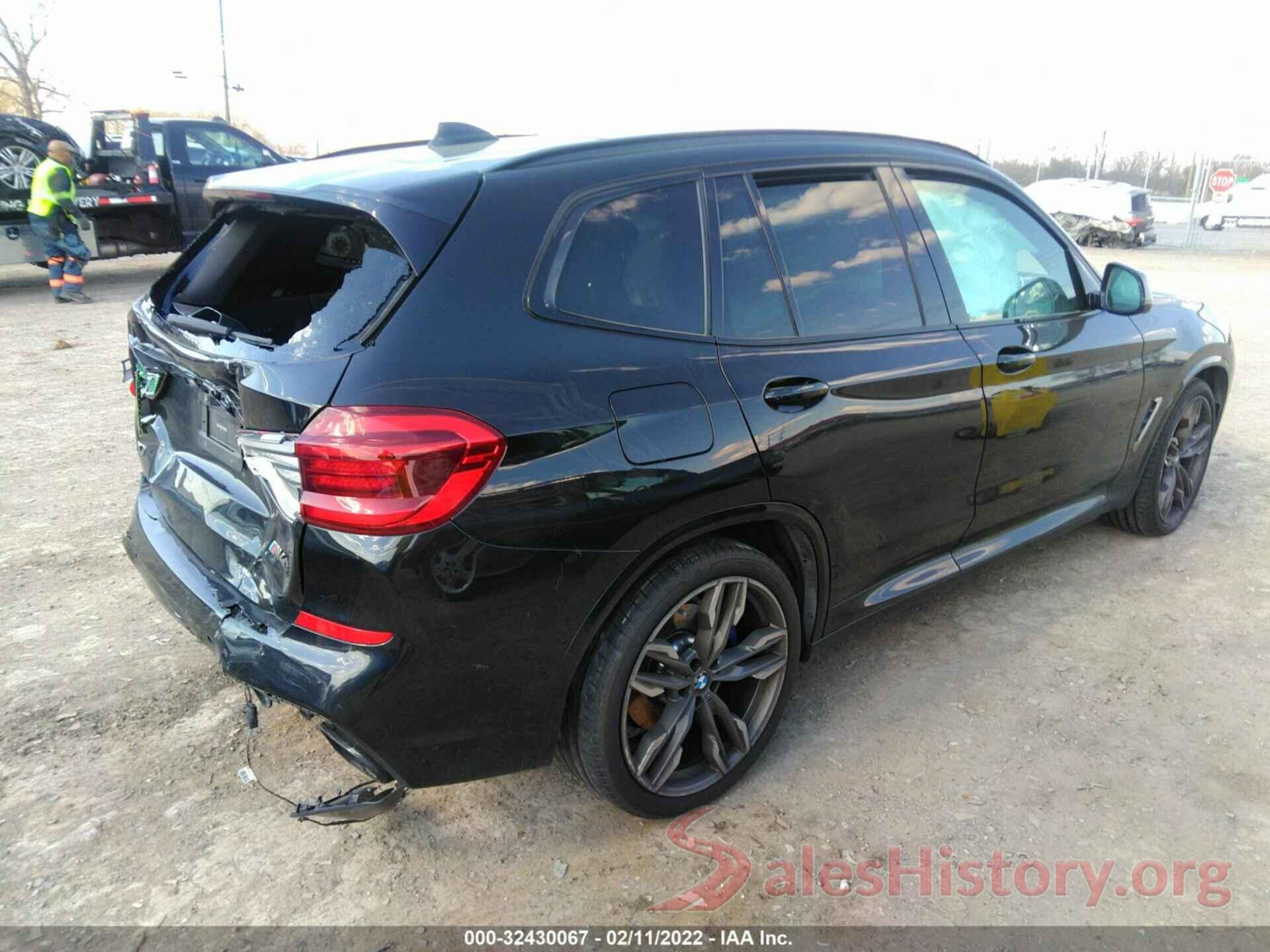 5UXTS3C52K0Z09651 2019 BMW X3