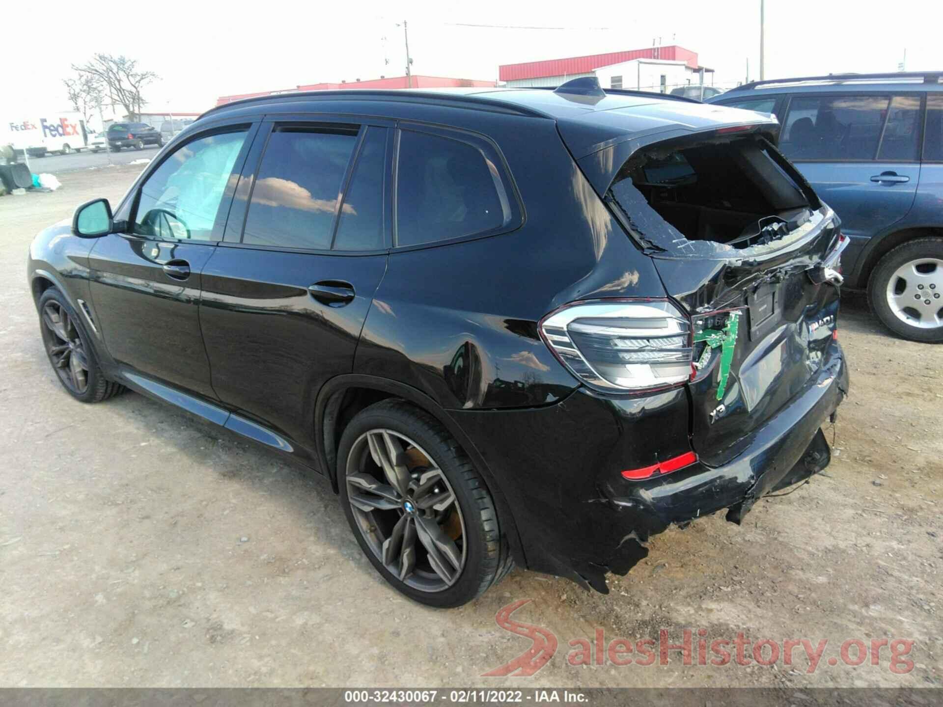 5UXTS3C52K0Z09651 2019 BMW X3