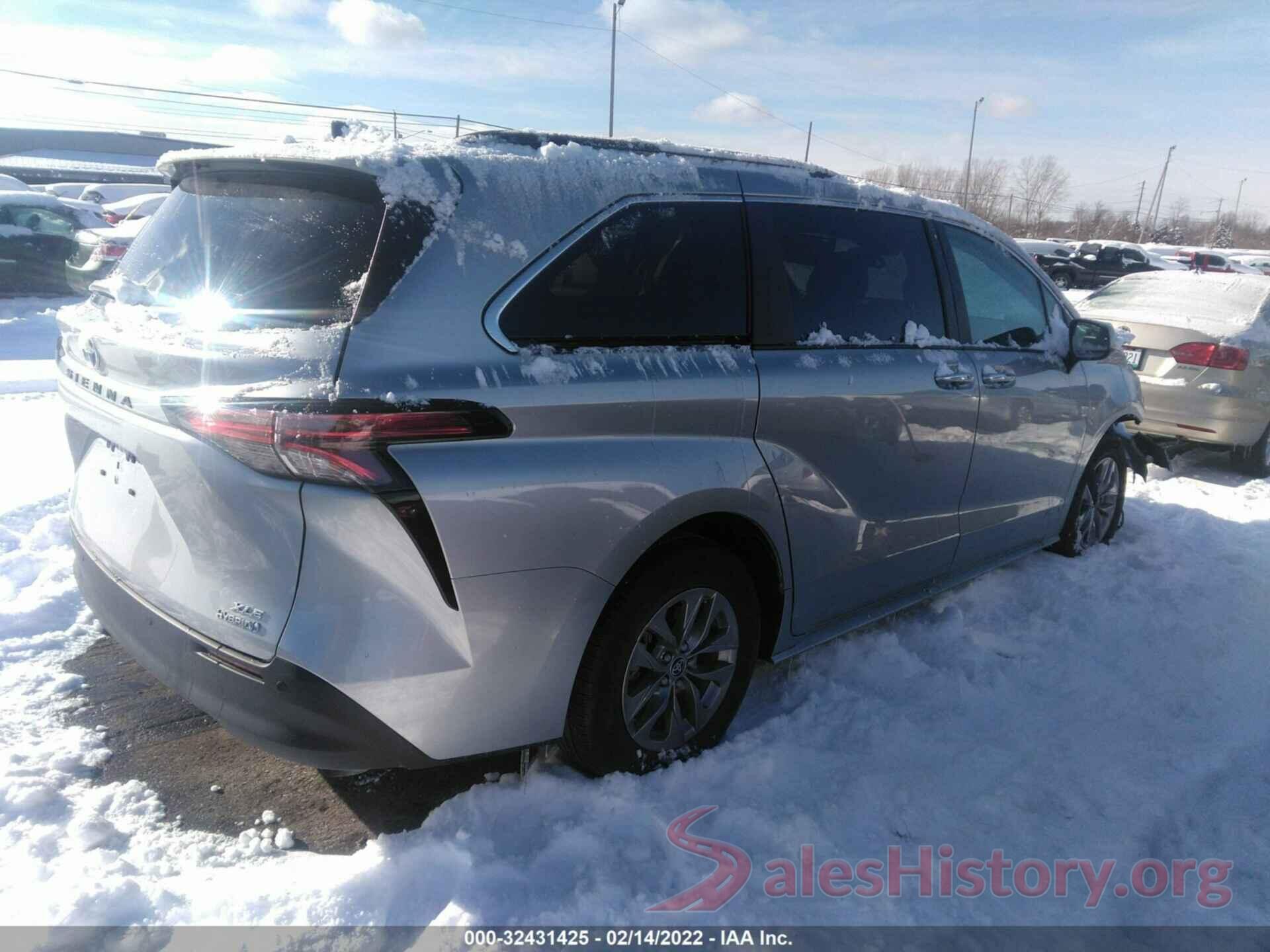 5TDYSKFC1MS037264 2021 TOYOTA SIENNA